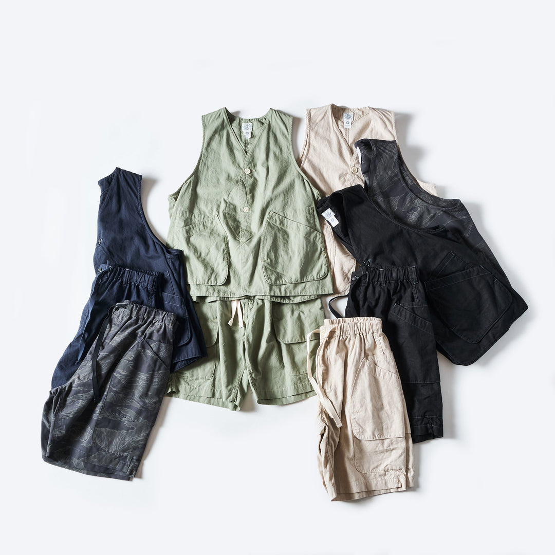 2323E-HCP1 E-Z DEE's Shorts : hemp/cotton poplin natural