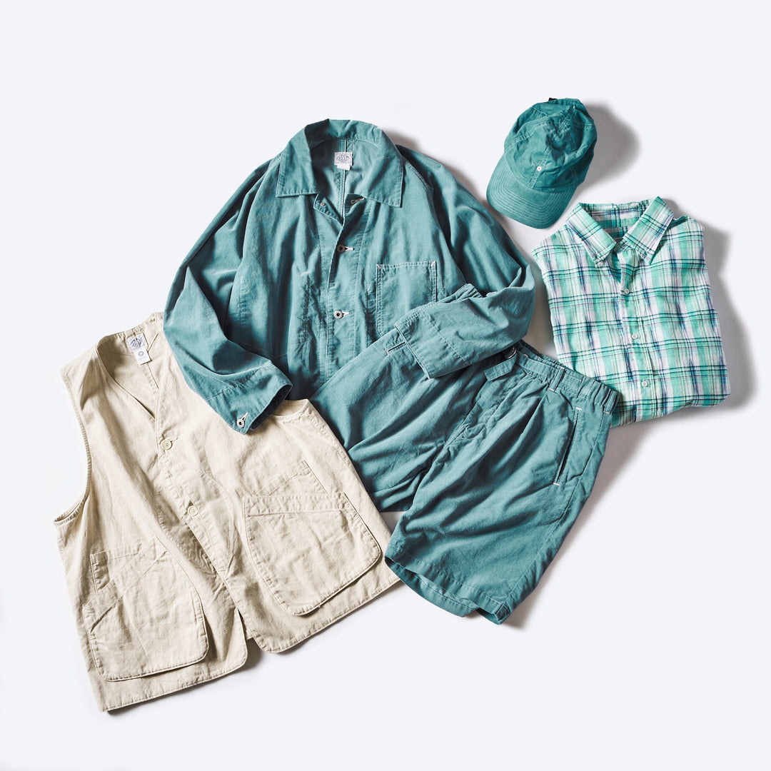 3123-SCM POST44 : summer cords muscat green – POST OʼALLS