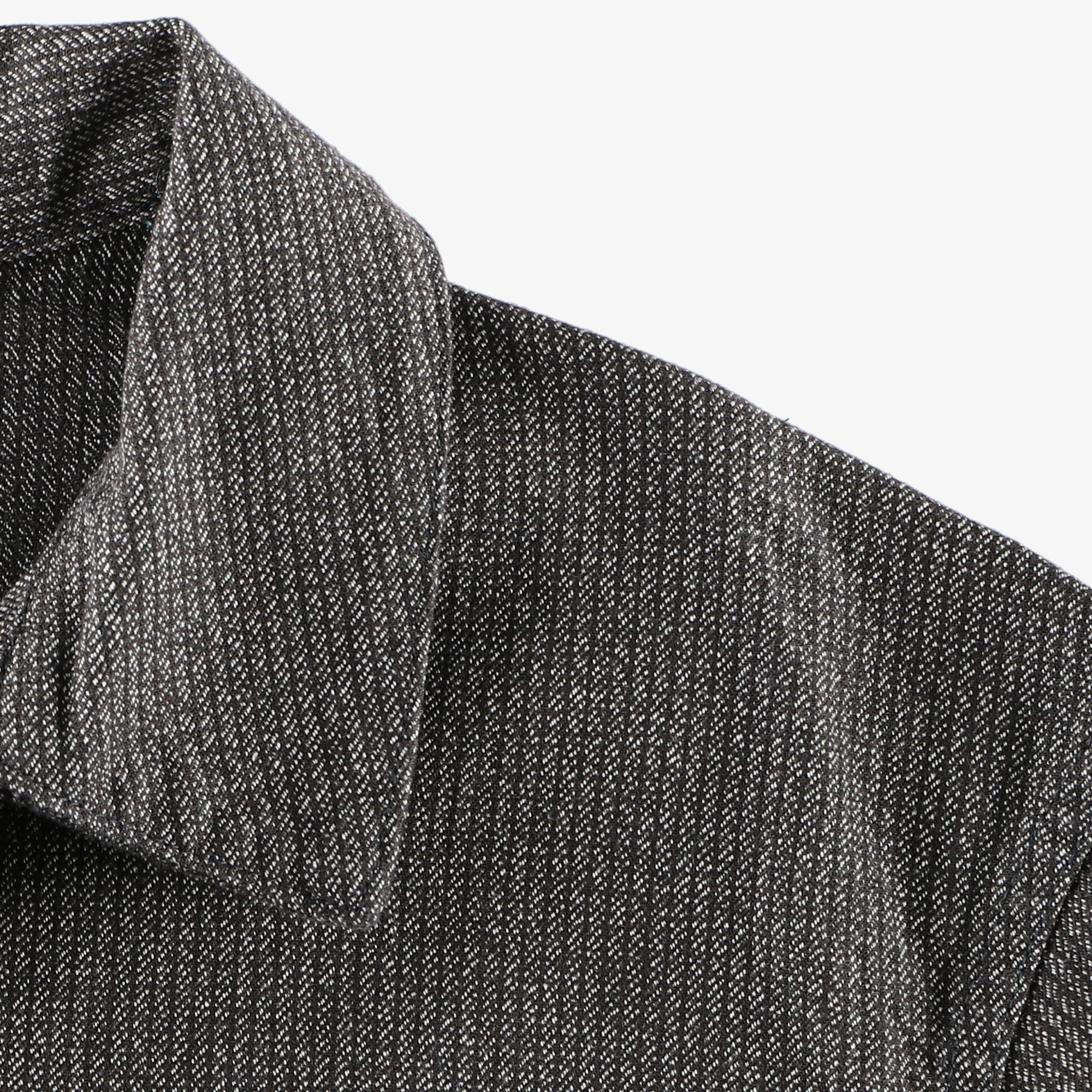 #1106R SH / grey heather stripe charcoal