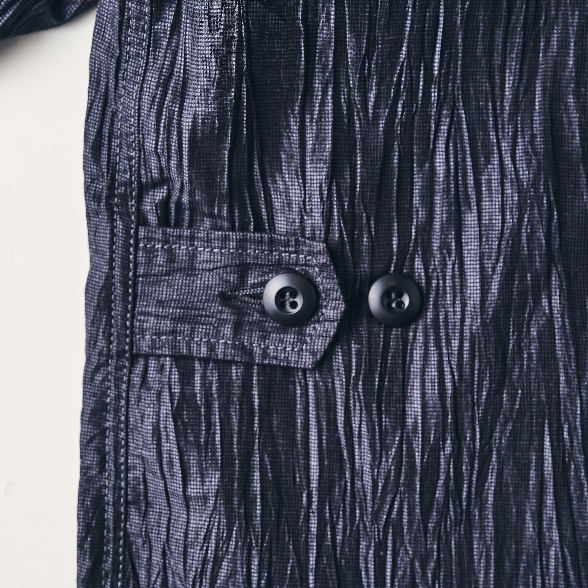 #1123-CLN BDU-R : crinkle linen/cotton navy