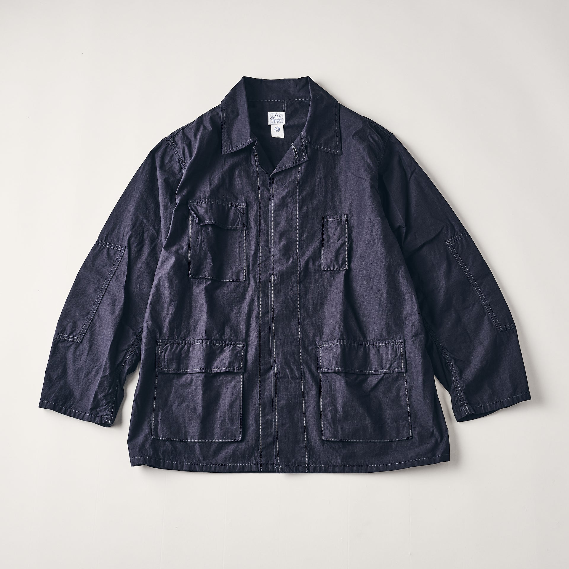#1123-CRC BDU-R : cotton ripstop charcoal
