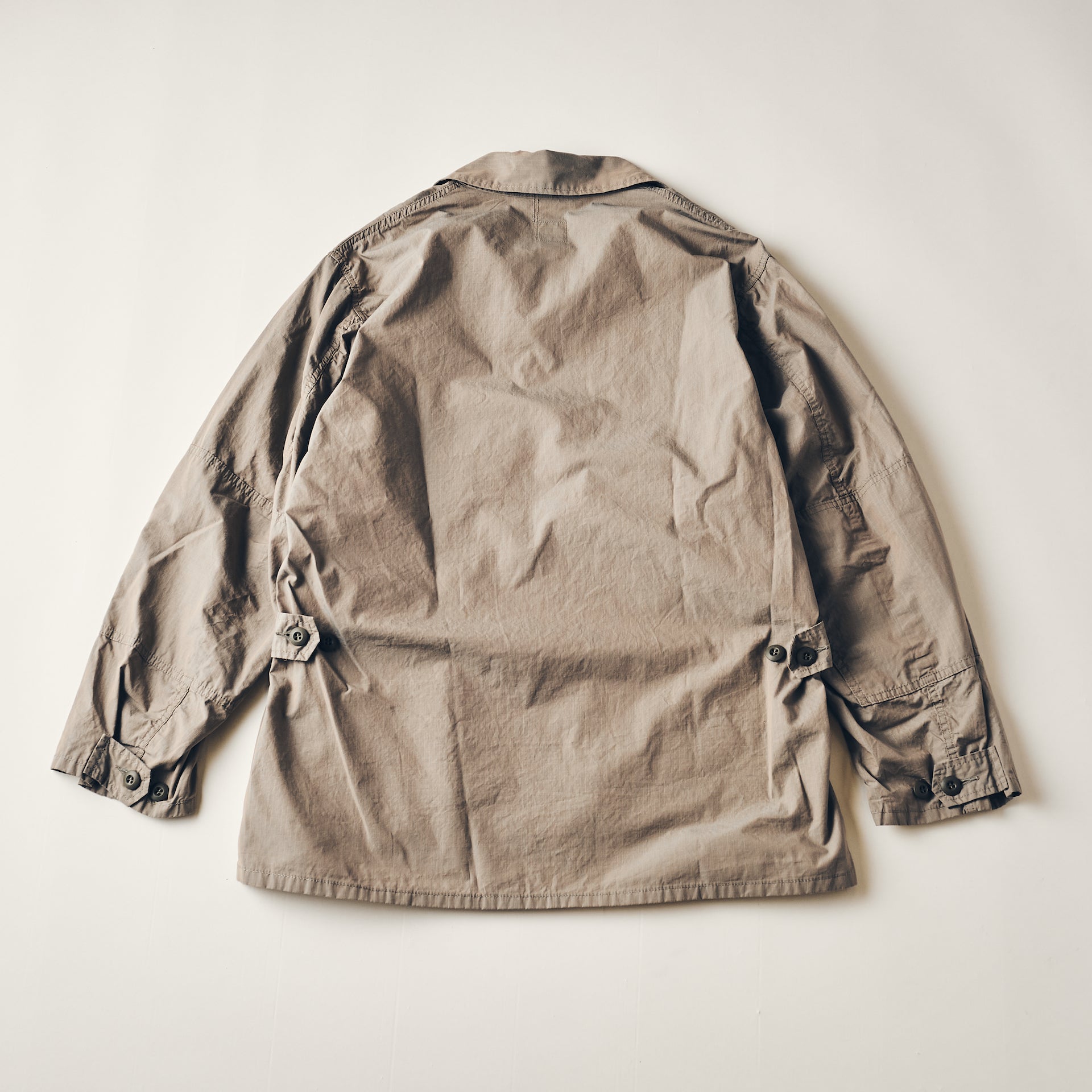 #1123-CRI BDU-R : cotton ripstop iridescent khaki