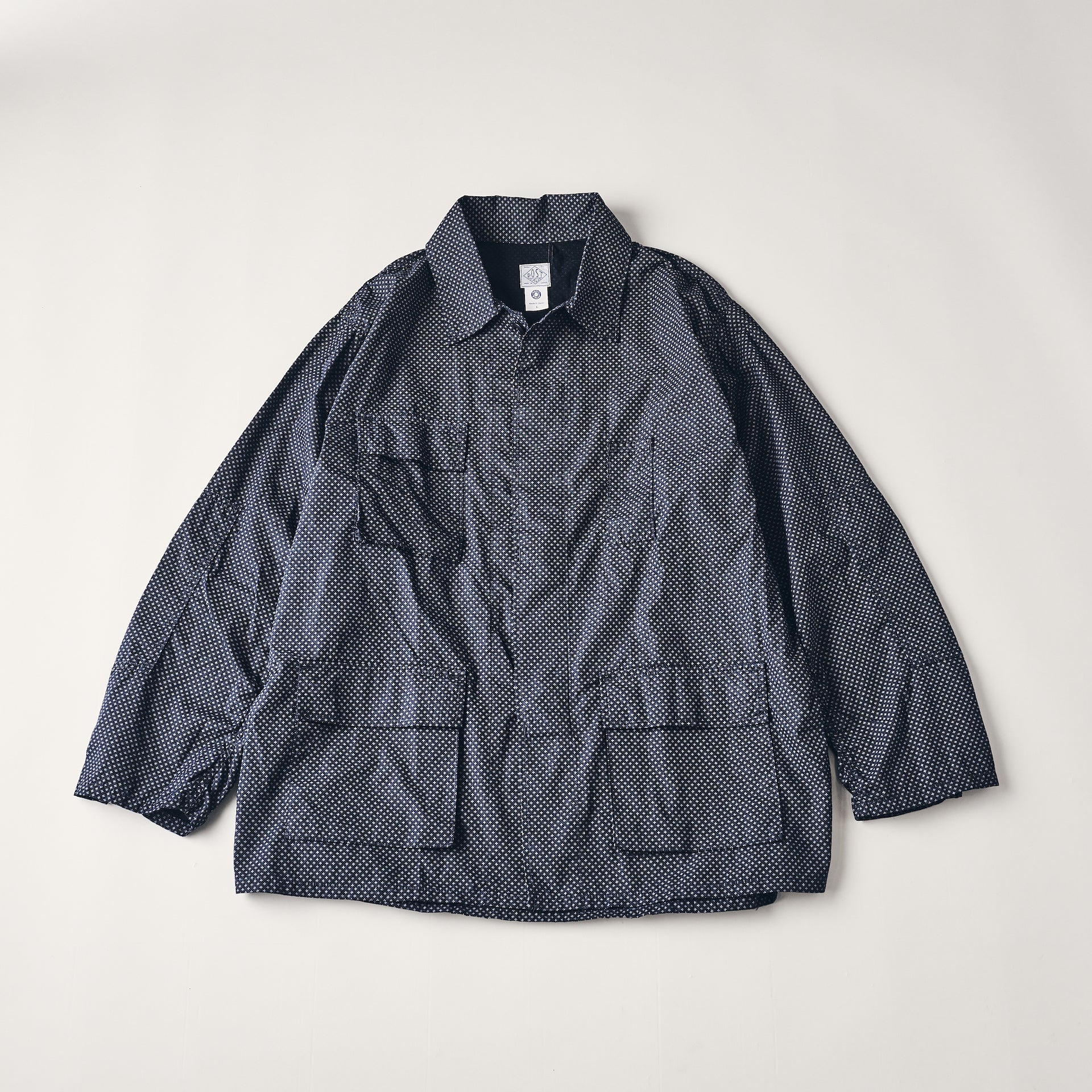 #1123-MPN BDU-R : micro print navy