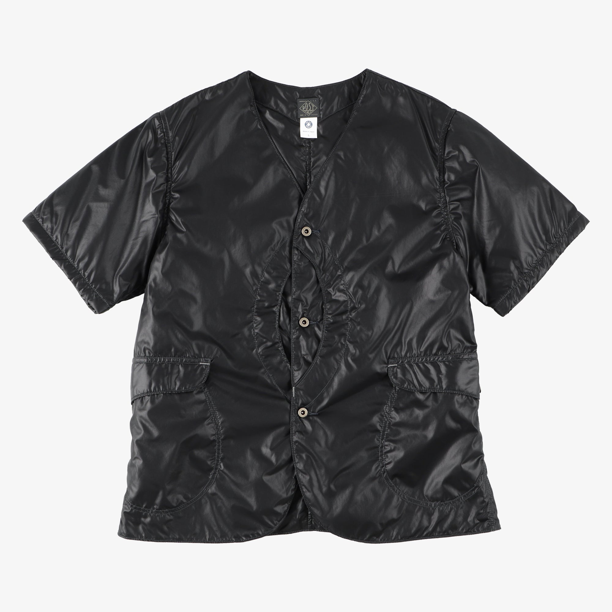 #1267B Royal Traveler Shirt-1/2 NT1 / nylon taffeta with Thinsulate black