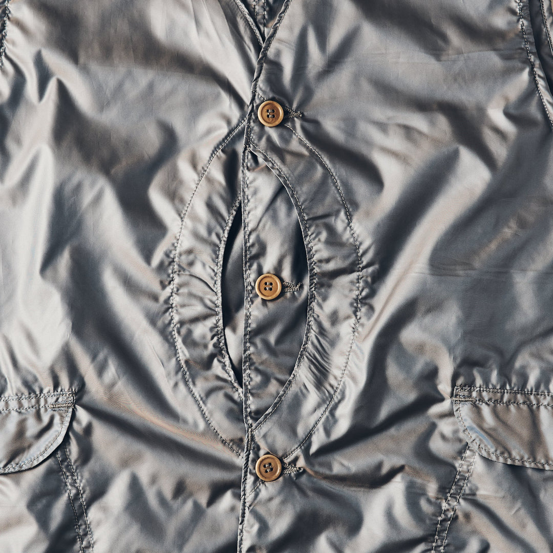 1512-IPT Royal Traveler : iridescent poly taffeta khaki – POST OʼALLS