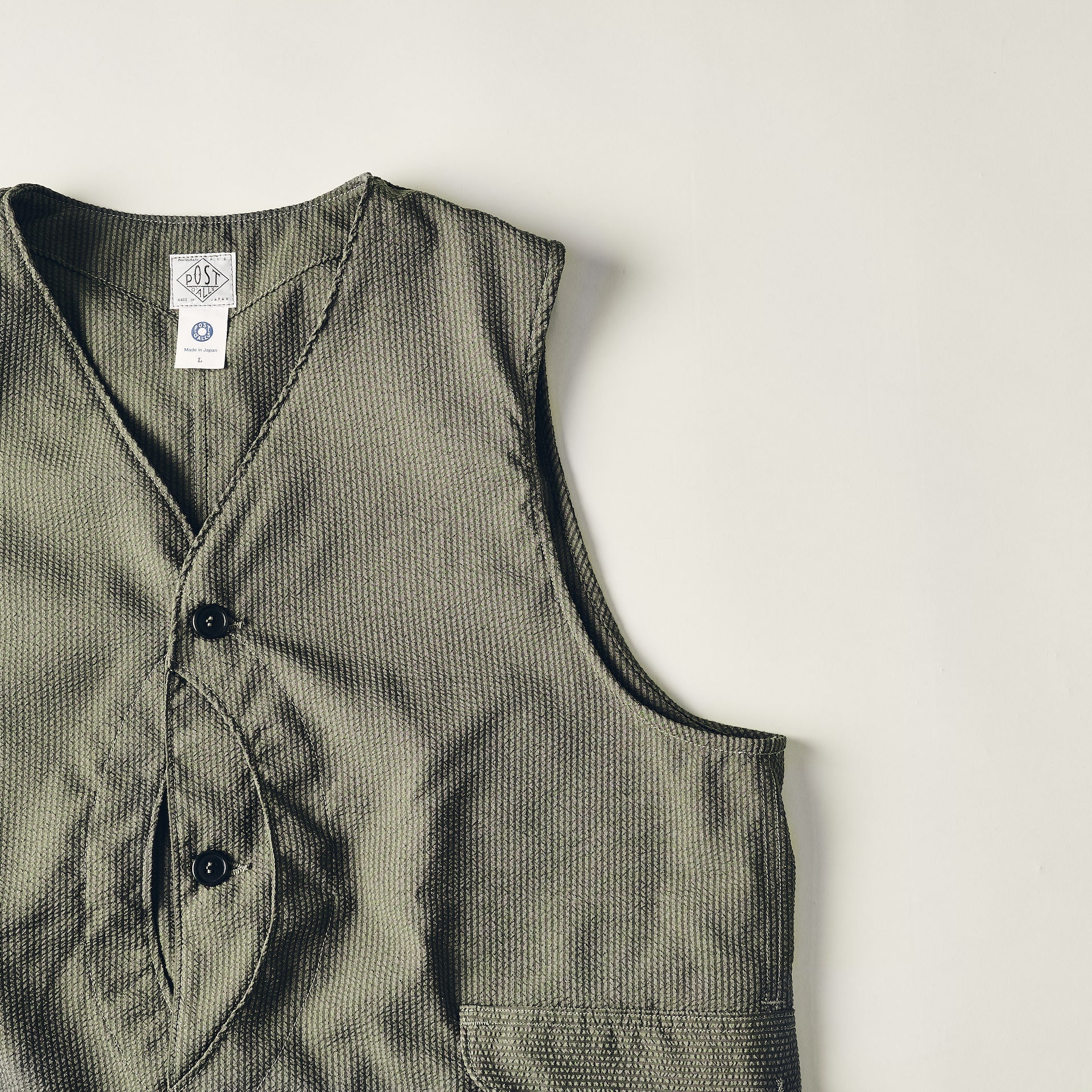 #1512-PSO Royal Traveler : poly seersucker olive