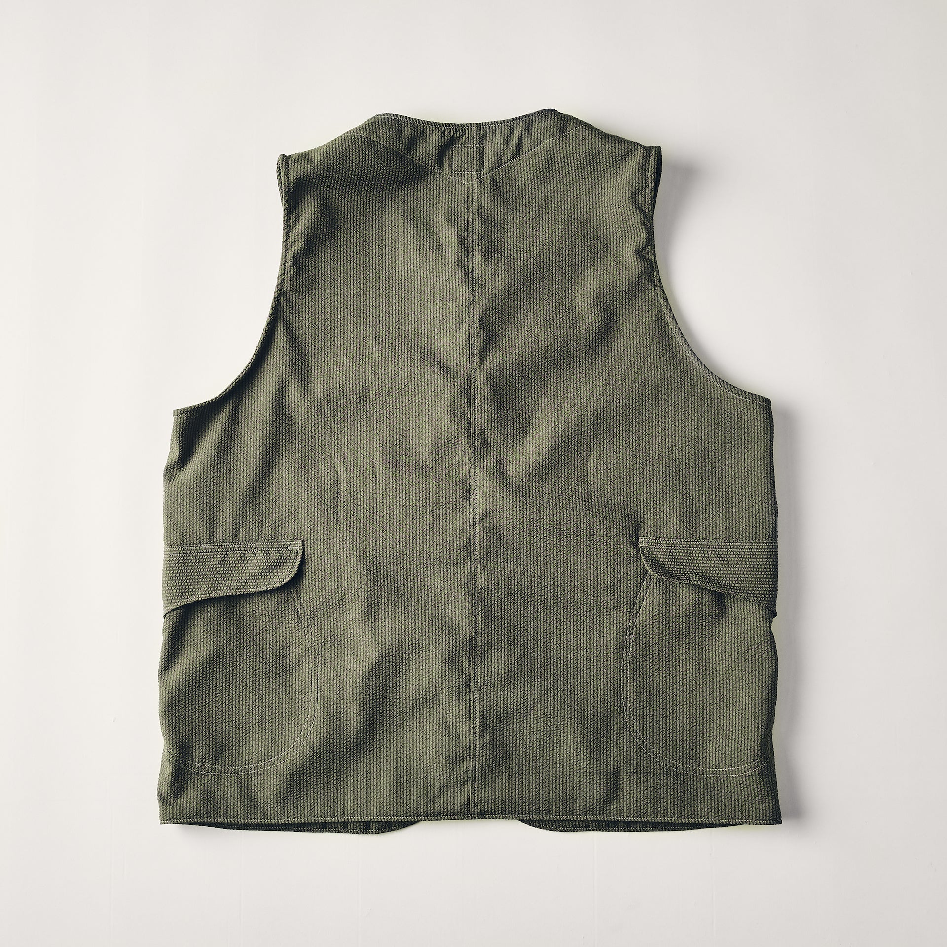 #1512-PSO Royal Traveler : poly seersucker olive