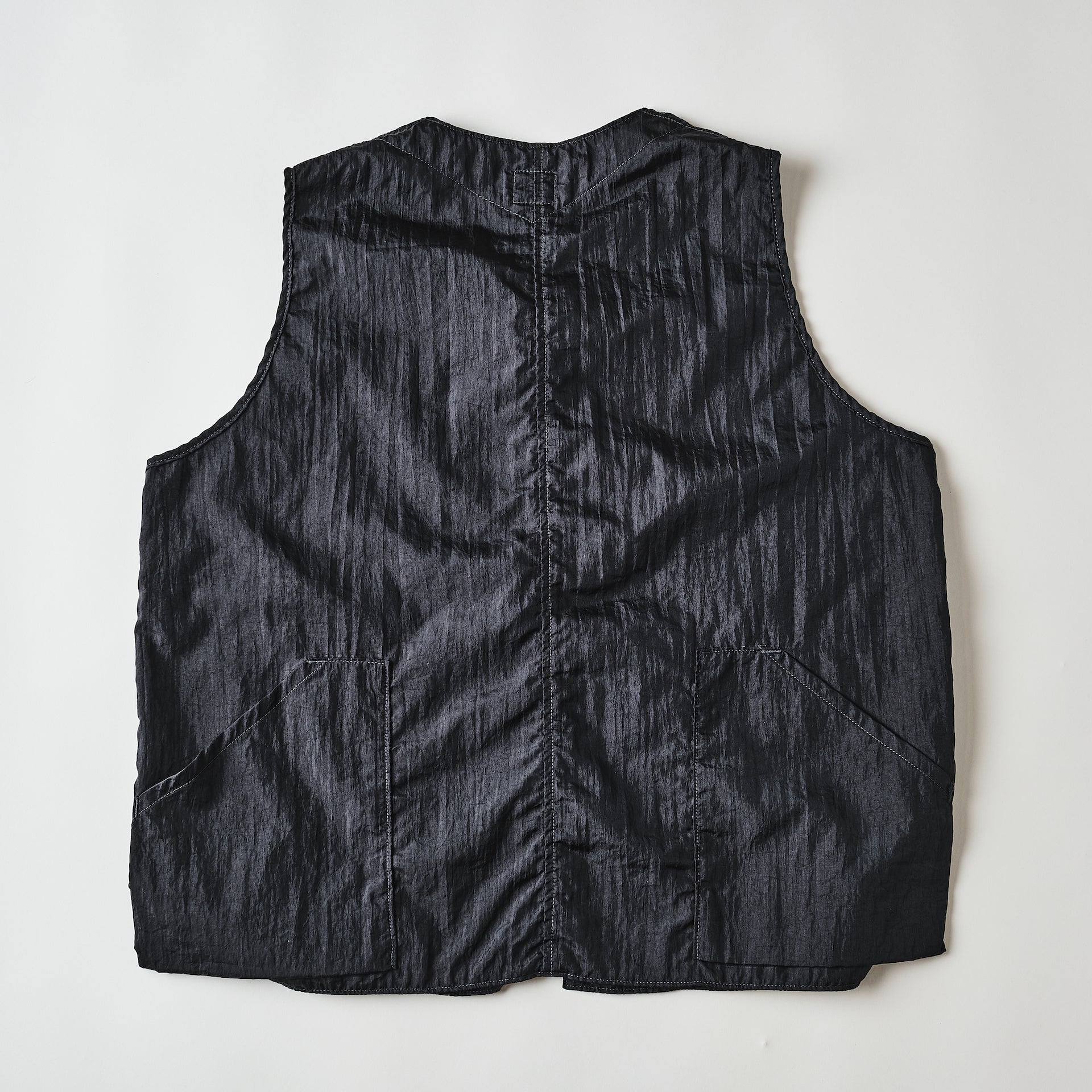 #1521-CTB Mr.DEE : crinkle nylon taffeta black