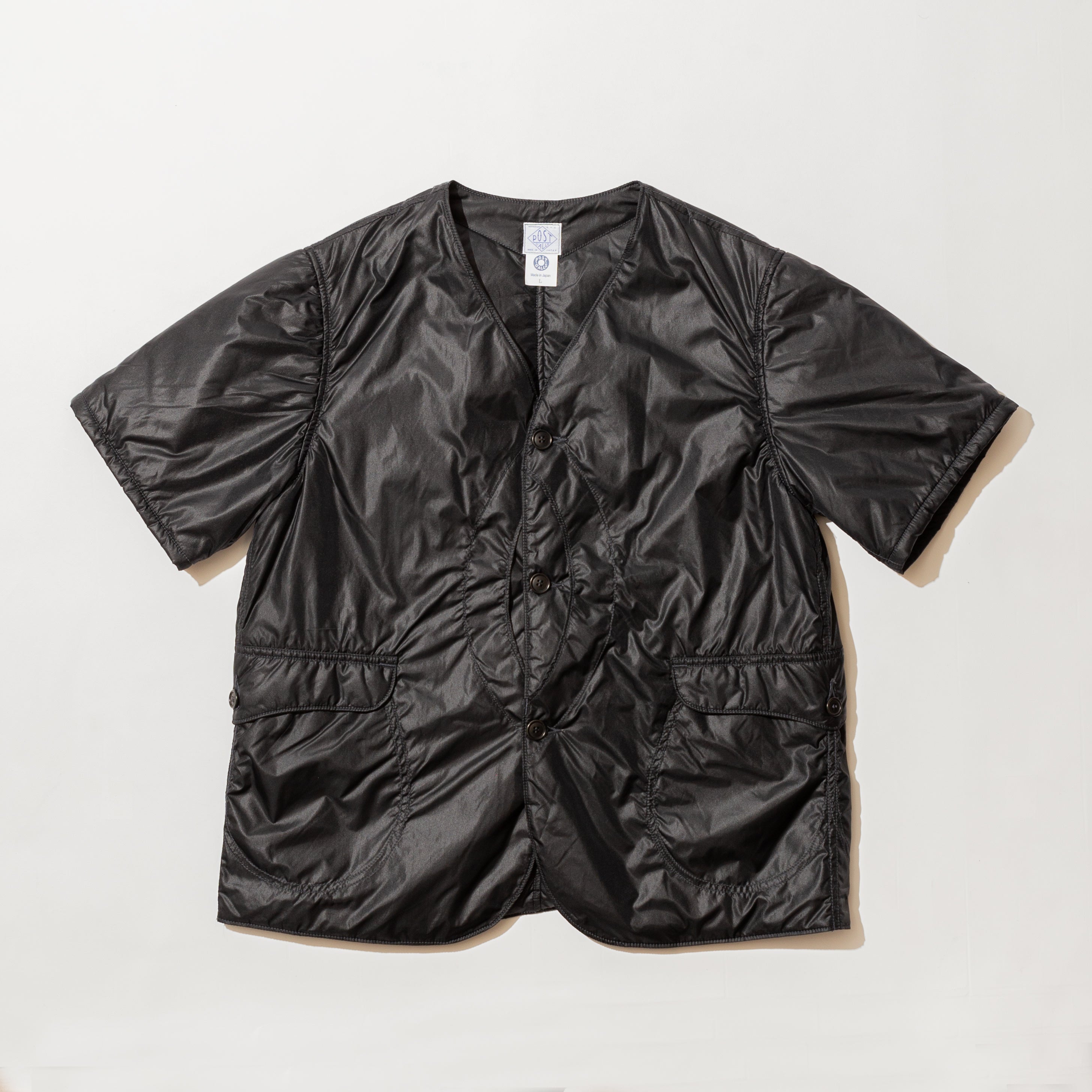 #1267B Royal Traveler Shirt-1/2 NT1 : nylon taffeta with Thinsulate black