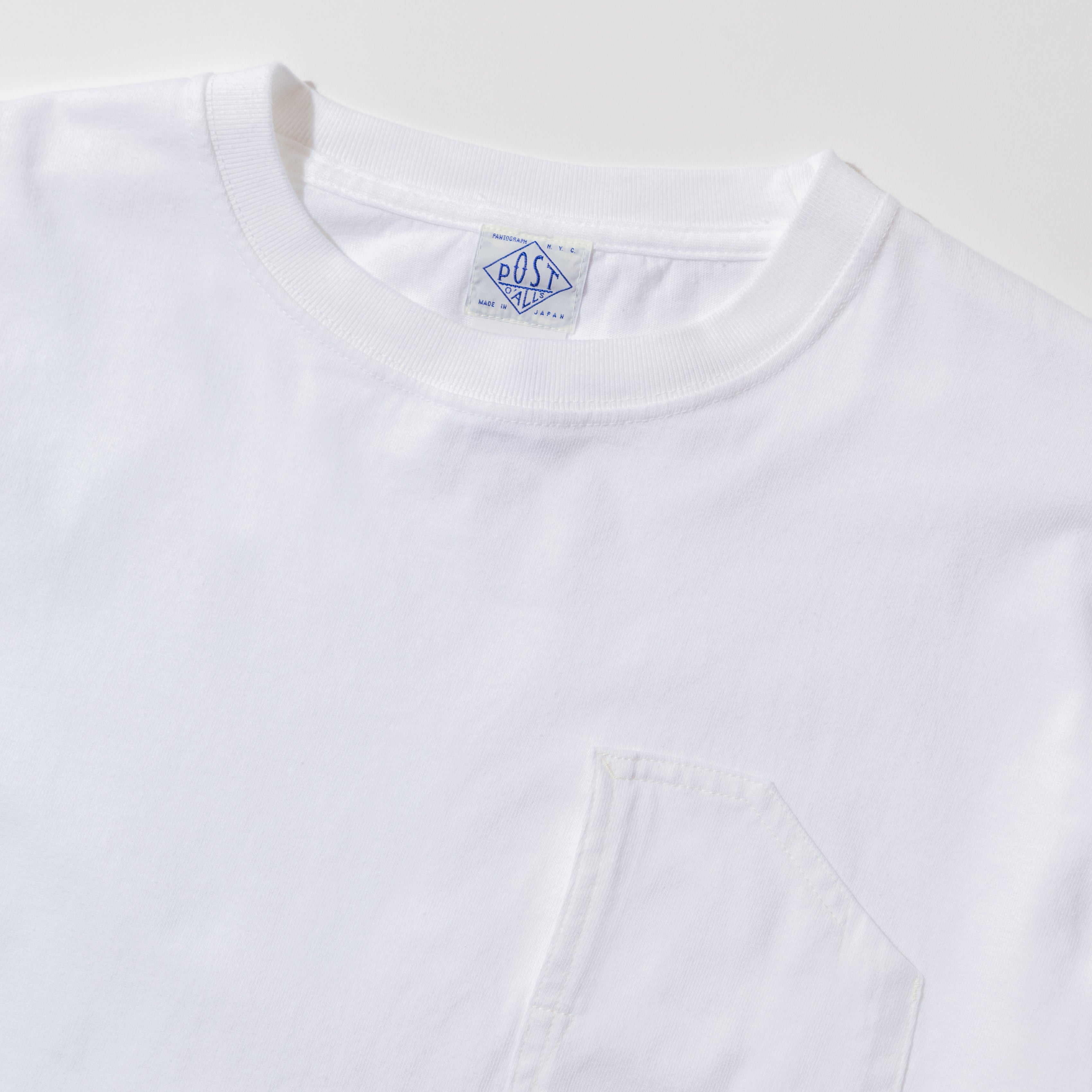 #3701 1102 Tee L/S 1 : 7 oz cotton jersey white
