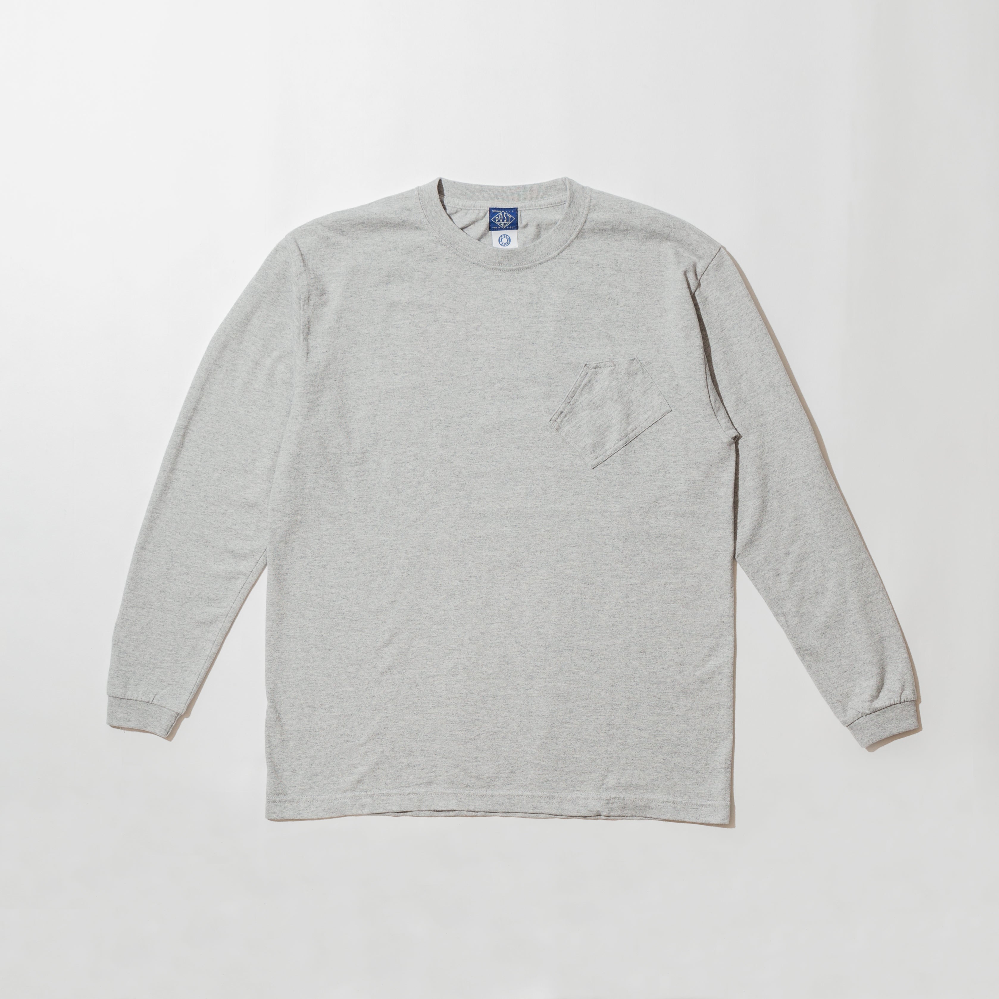 #3702 SWEETBEAR Tee L/S 2 : 7 oz cotton jersey grey