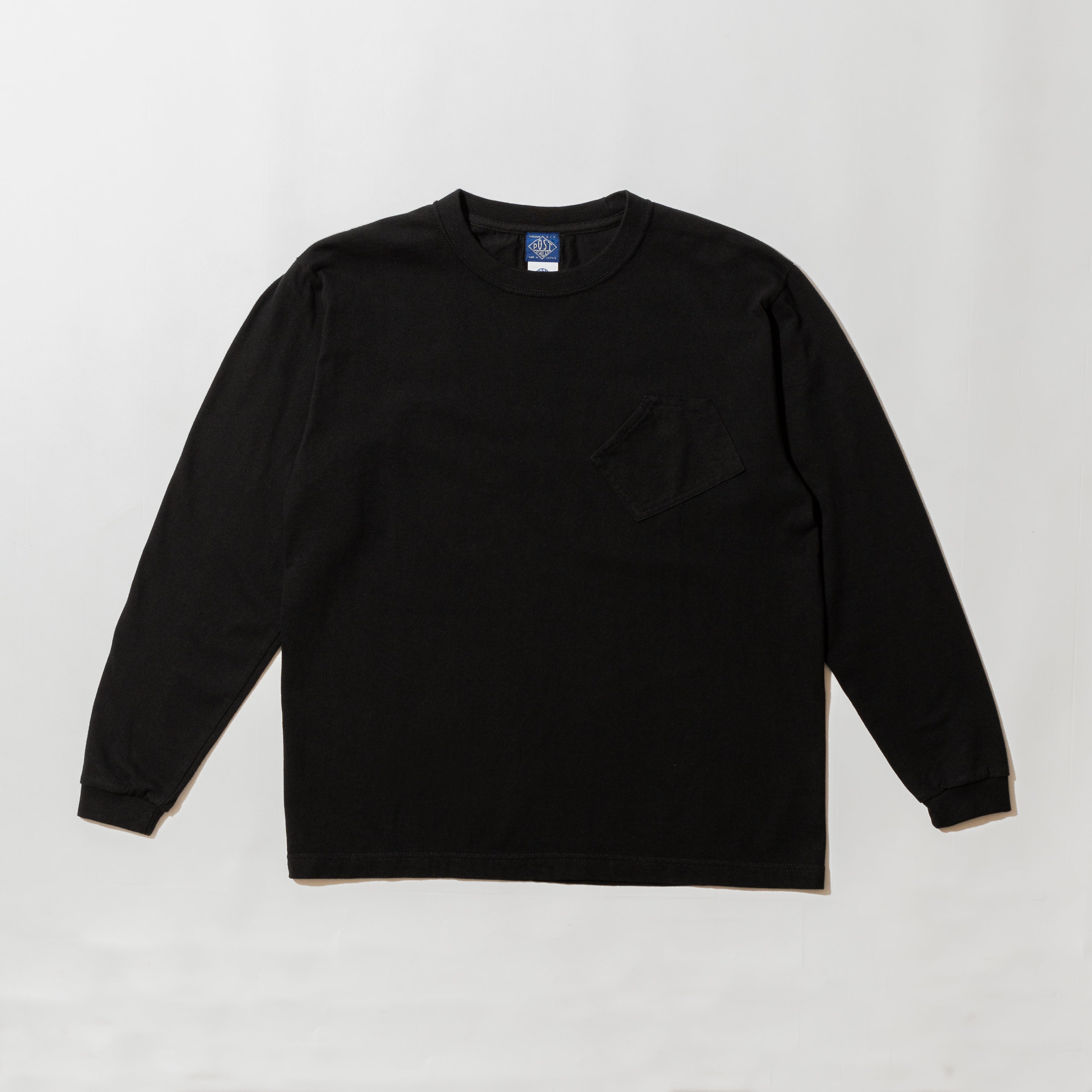 #3702 SWEETBEAR Tee L/S 4 : 7 oz cotton jersey black