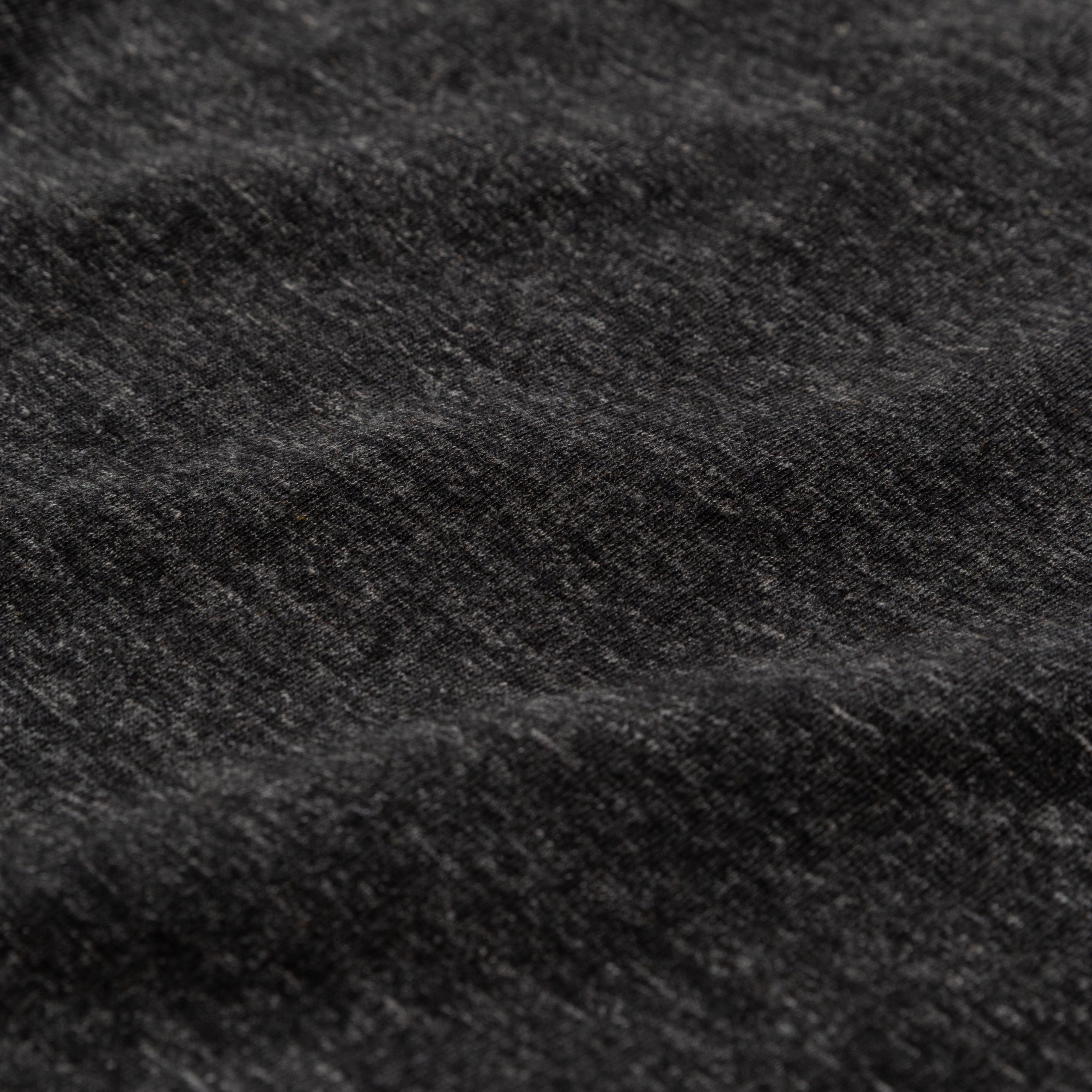 #3001 2D Outline ESS pocket Tee 5 : cotton jersey black heather