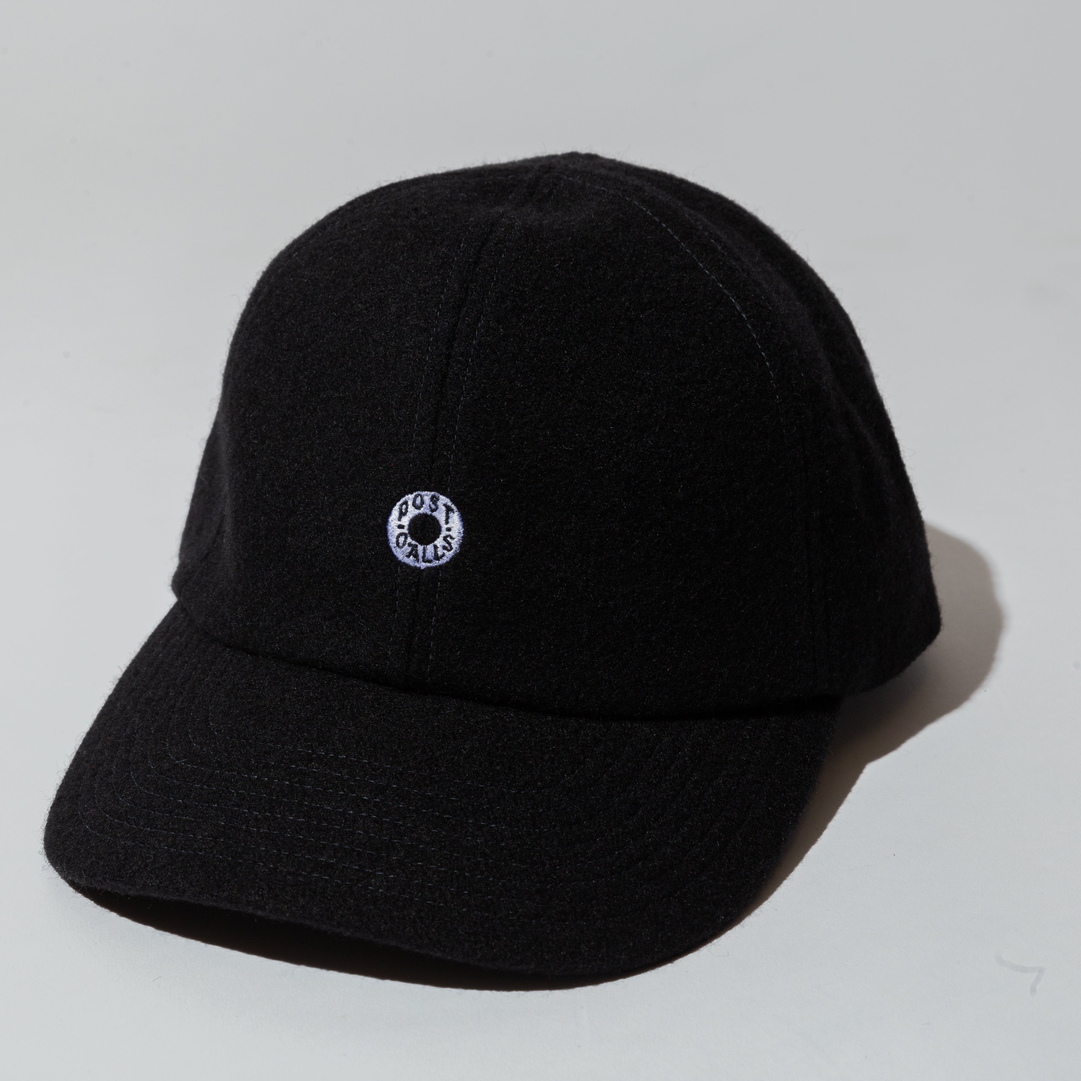 #3903 BASEBALL CAP WF3 : wool flannel black