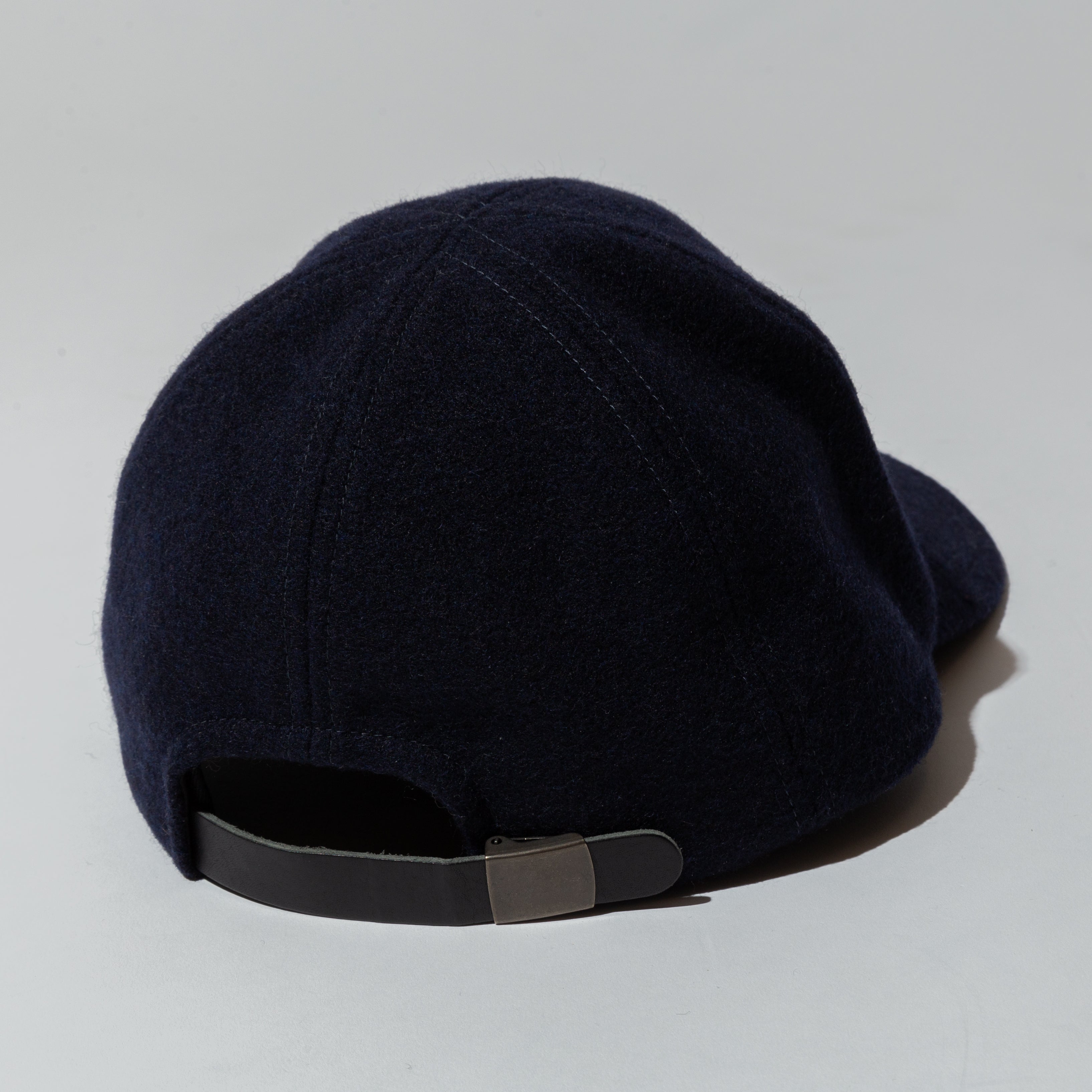 #3903 BASEBALL CAP WF2 : wool flannel charcoal heather