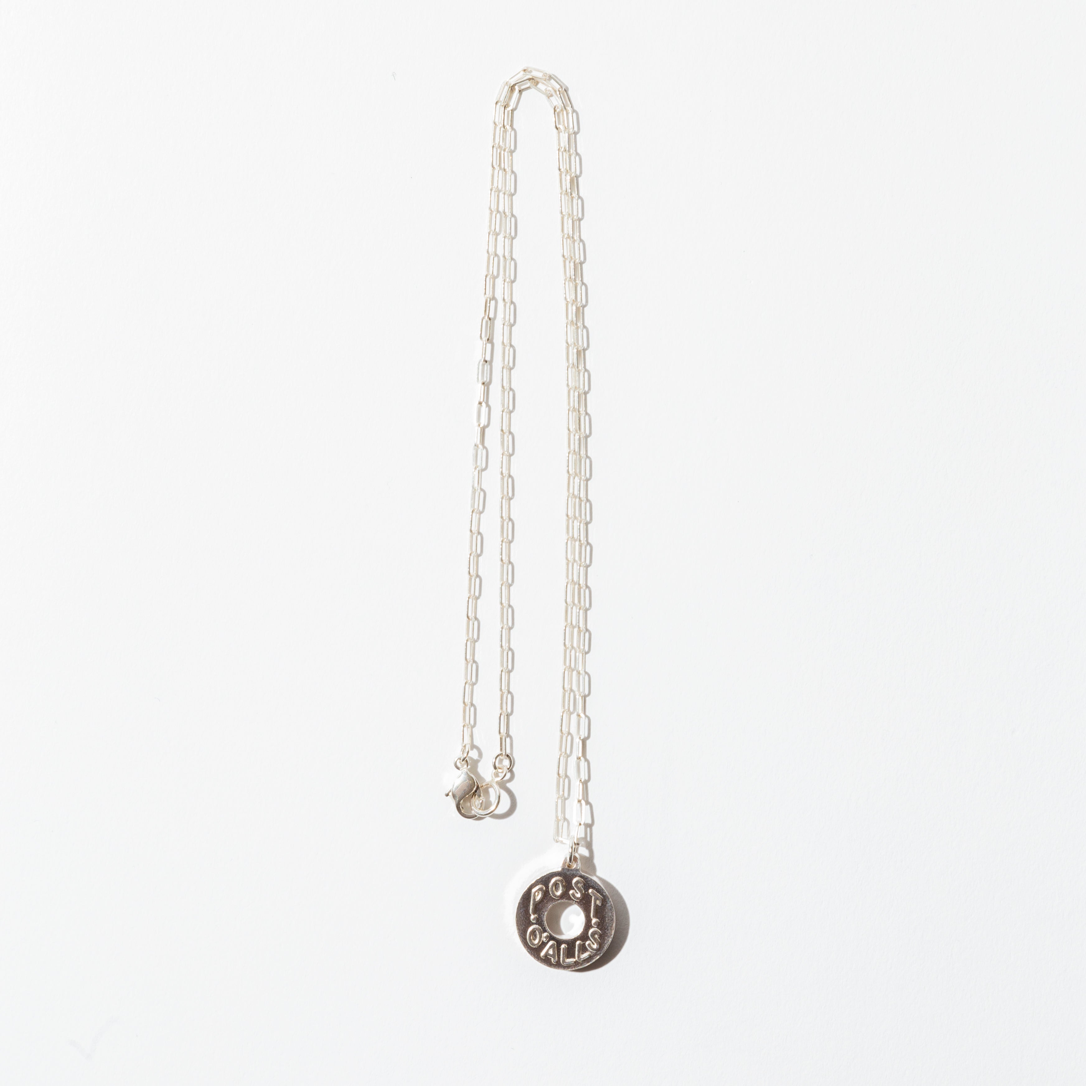 #3907-925 POST donuts pendant : 925 silver