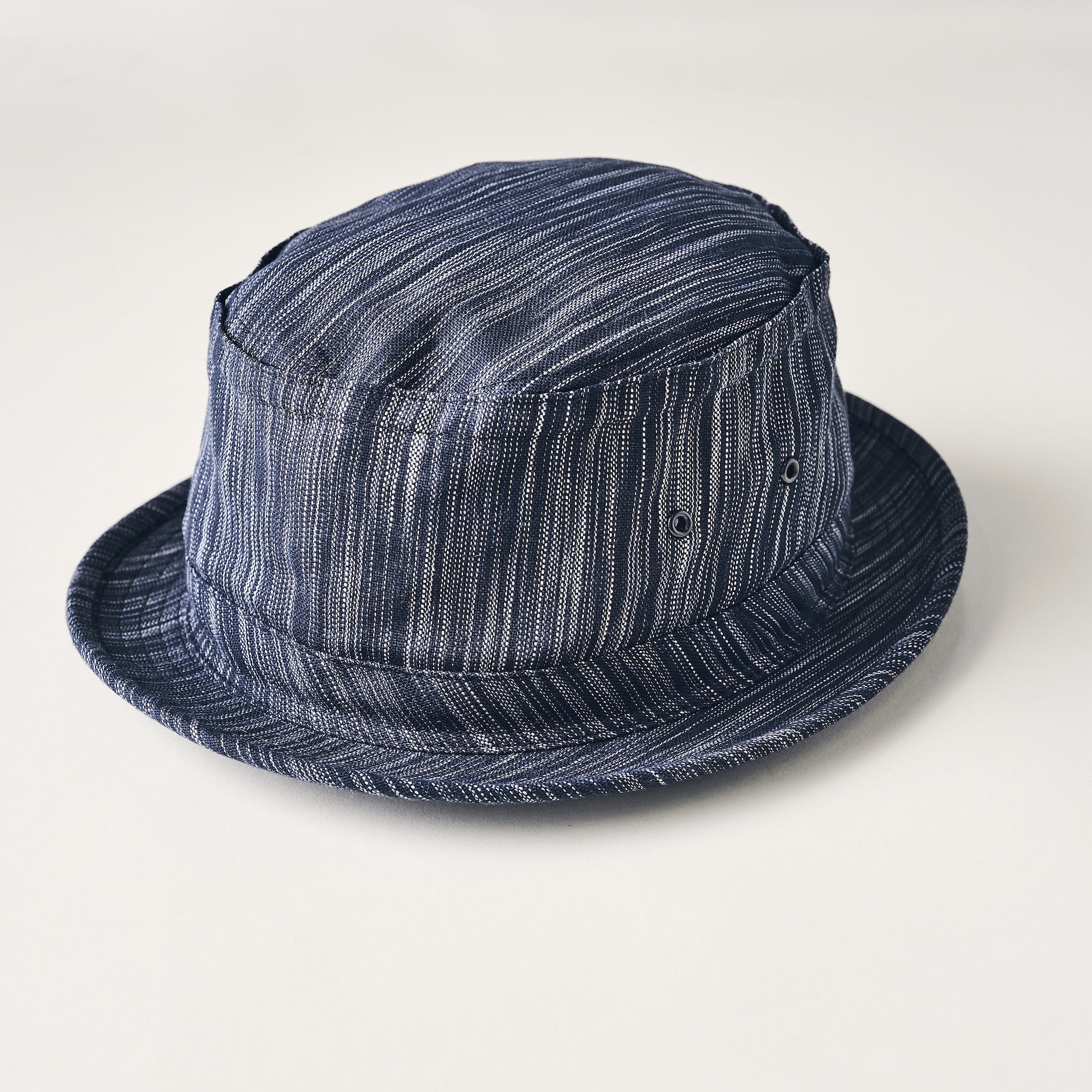 #1972-IKT Bucket 2 : ikat indigo