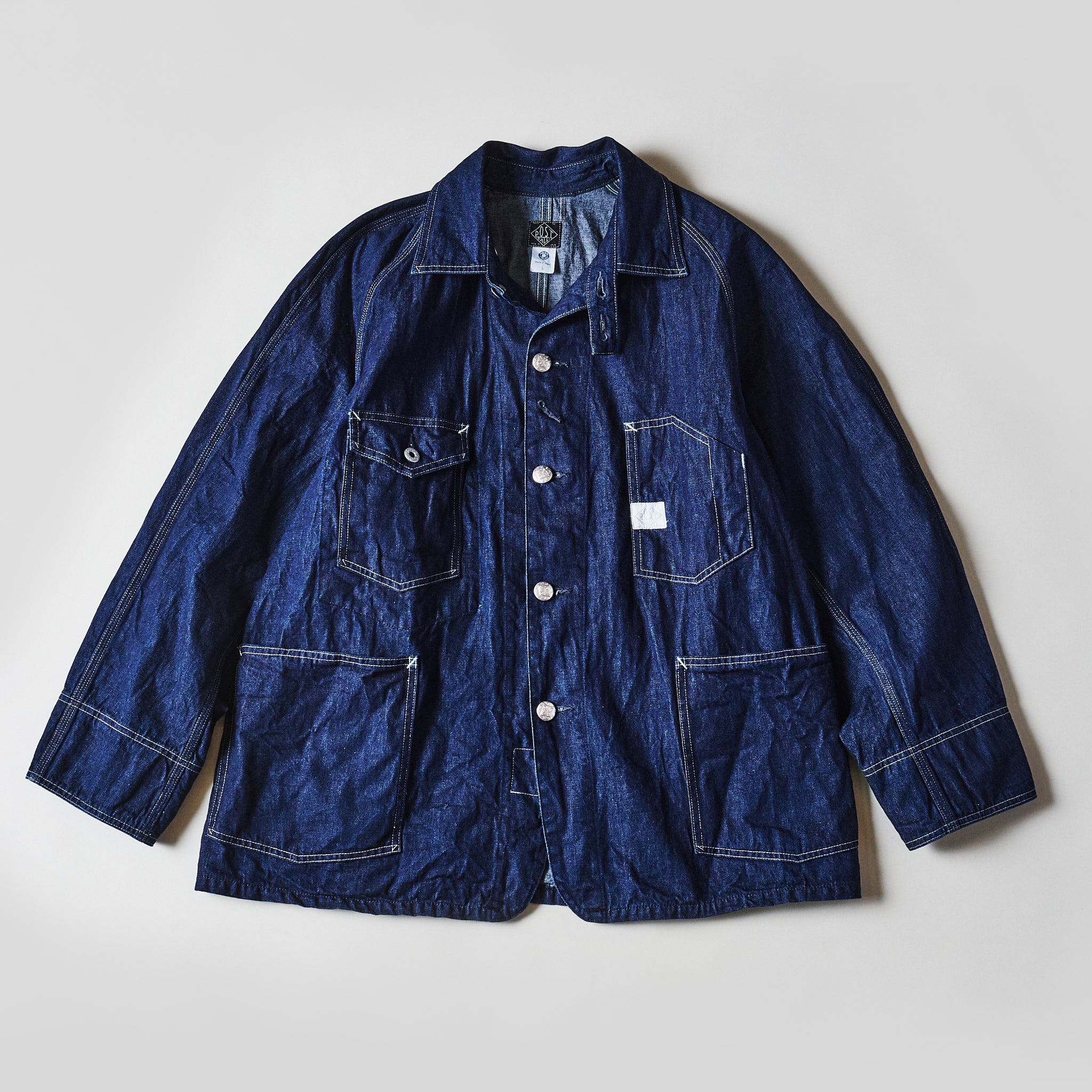 #1102-10DI Engineer's Jacket : 10oz. indigo denim