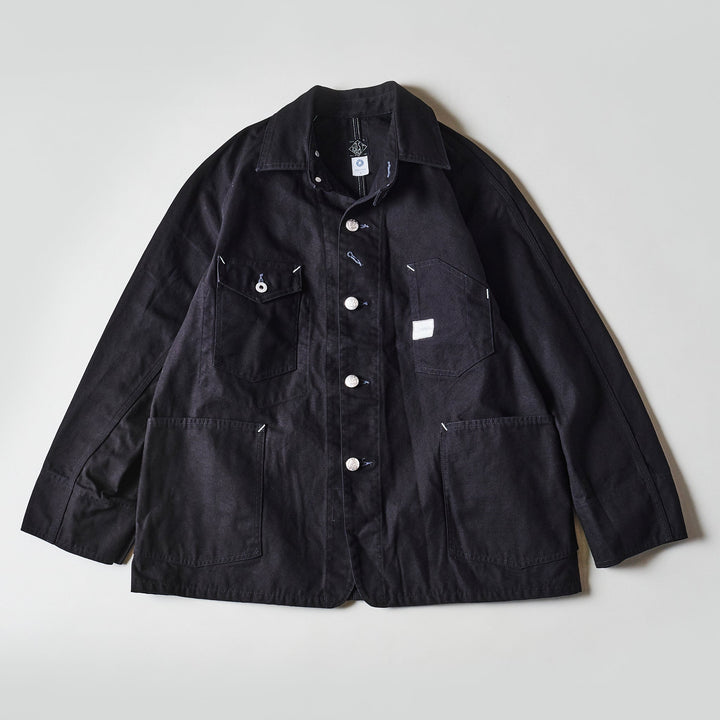 #1102-COB Engineer's Jacket : cotton canvas black – POST OʼALLS