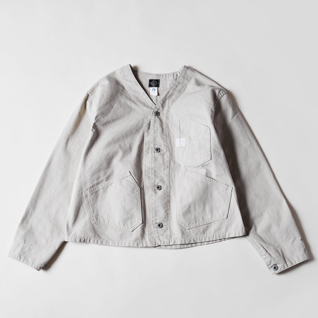 #1104-COS Stoker's Jacket : cotton canvas stone – POST OʼALLS