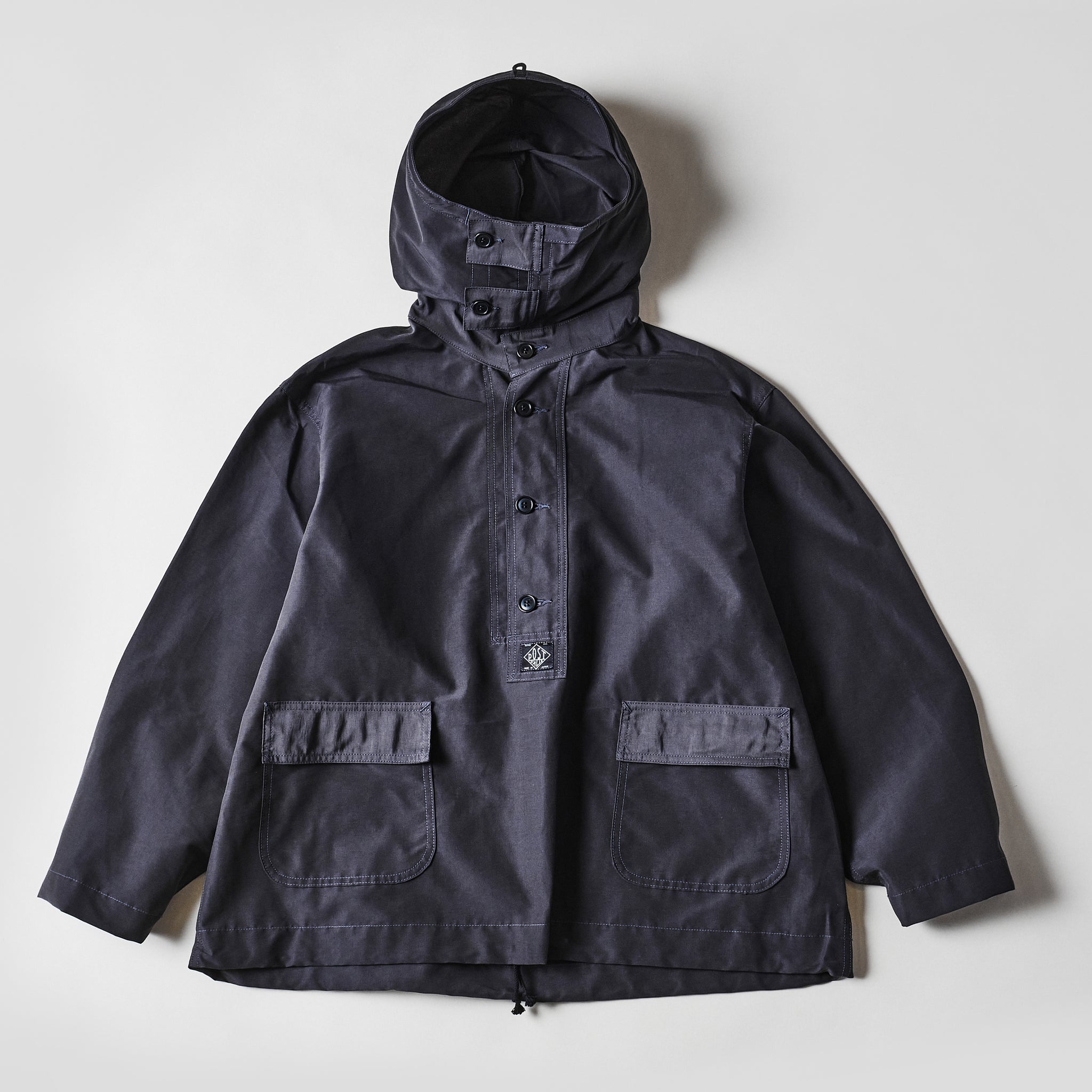 #1105-SFC NAVY Parka : 60/40 charcoal