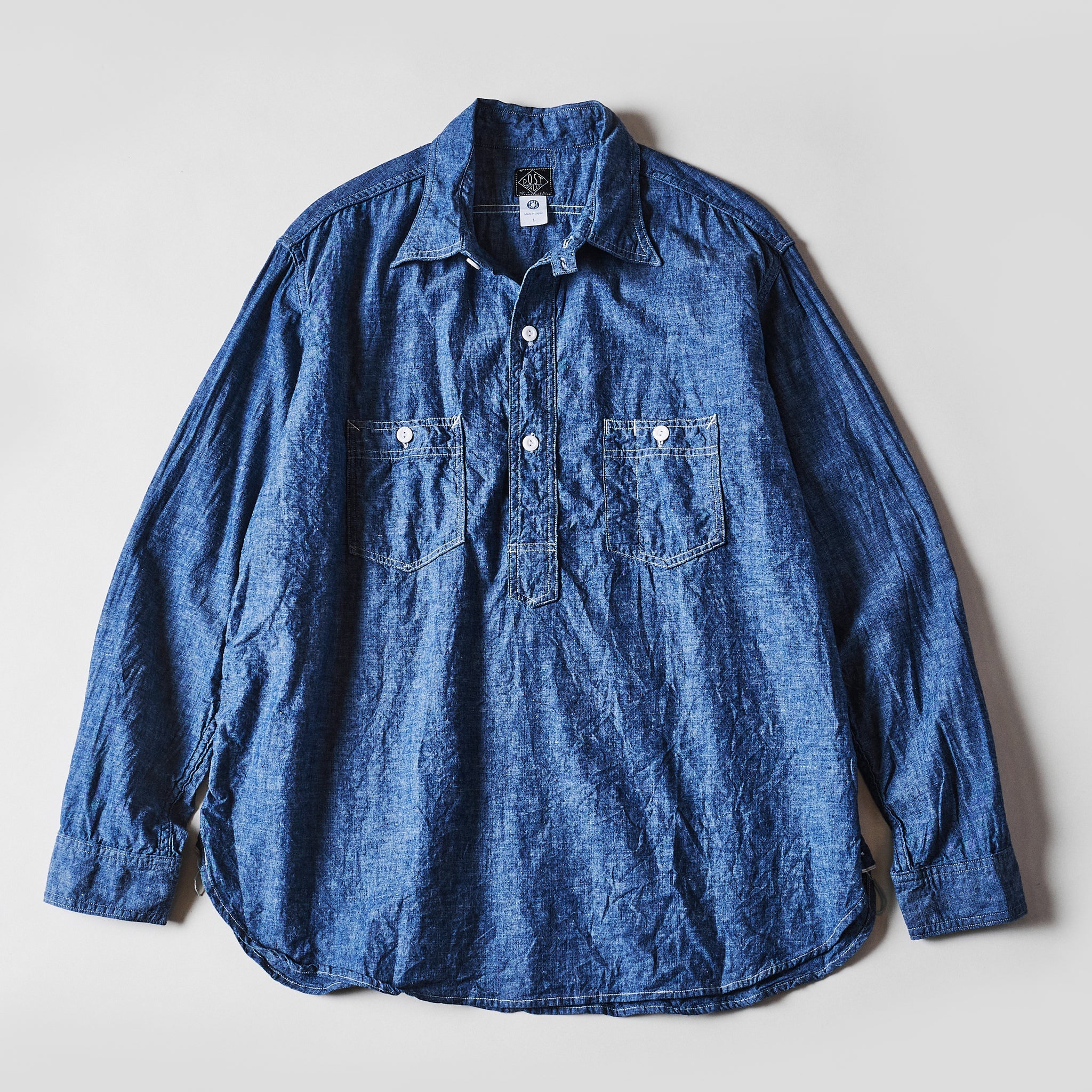 #1202-CC No.2 Shirt: classic chambray