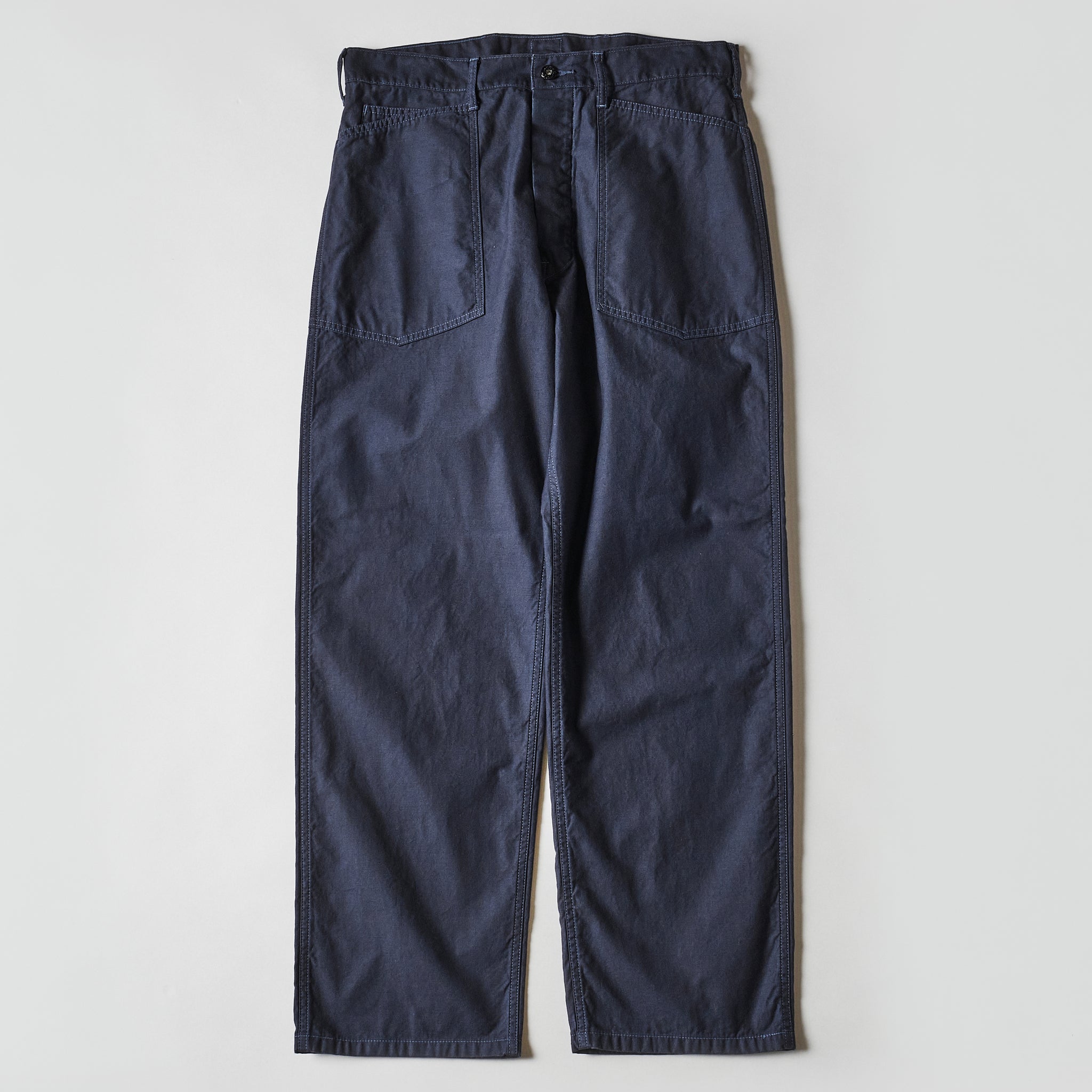 #1301-VMC Army Pants : vintage sateen charcoal