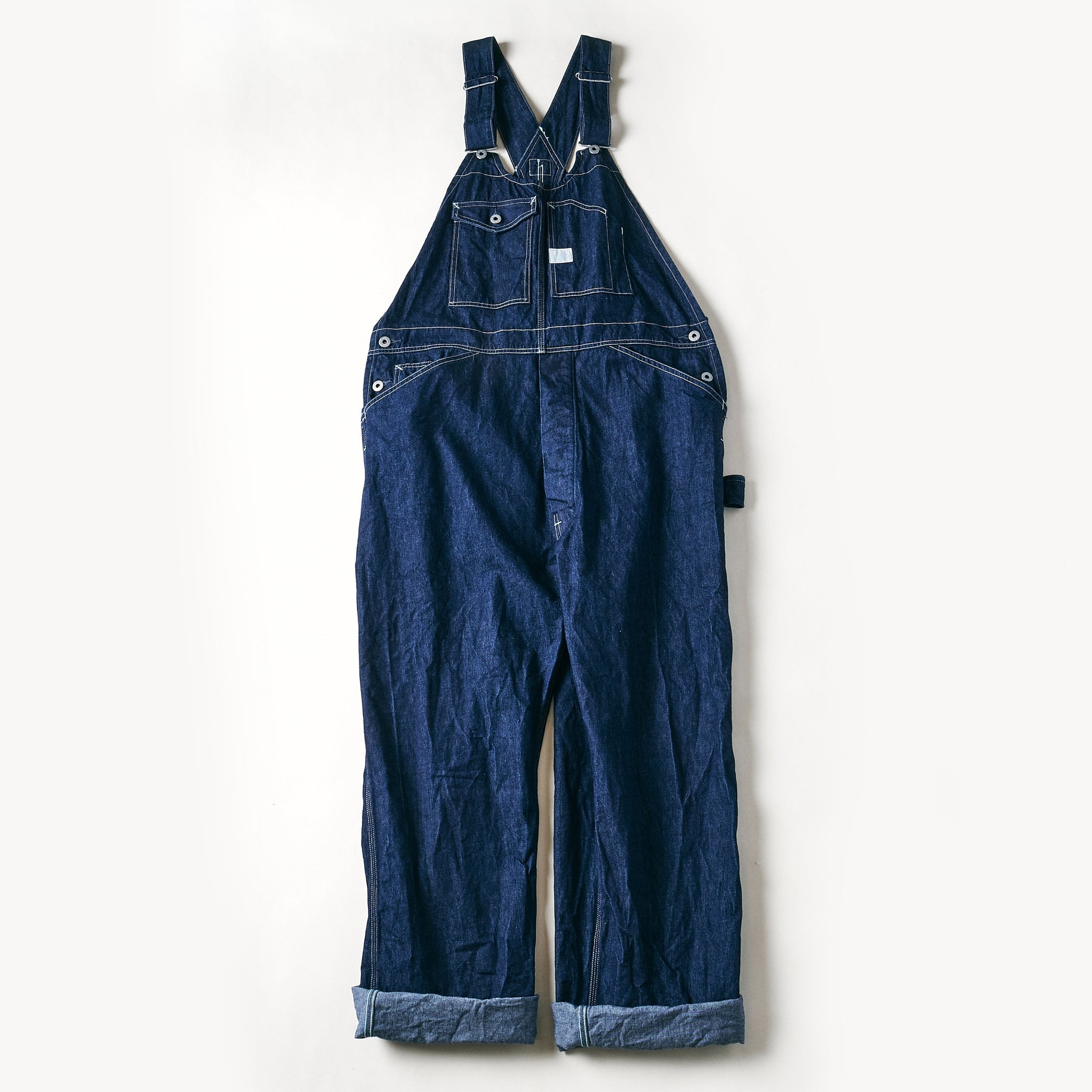 #1402-10DI No.2 Overalls : 10oz. indigo denim