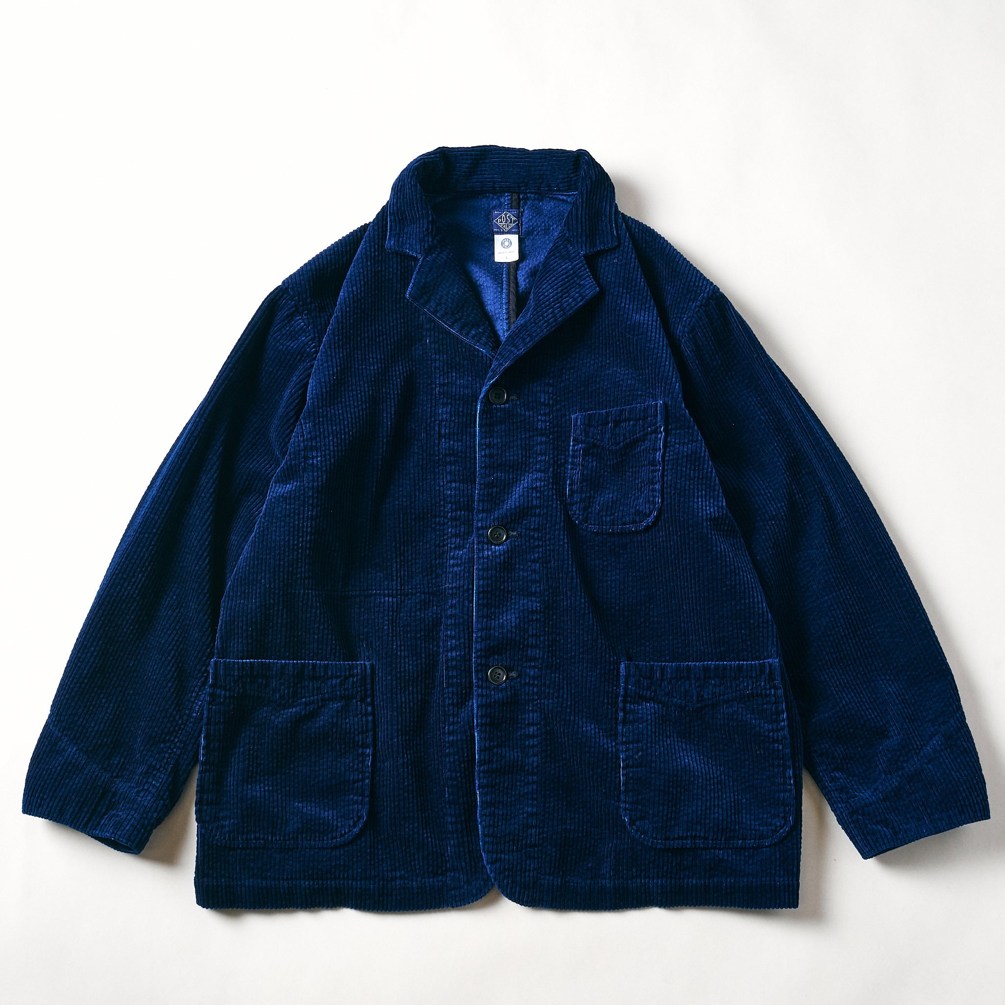 #3116-WCI OK Rider 4 : widewale cords indigo