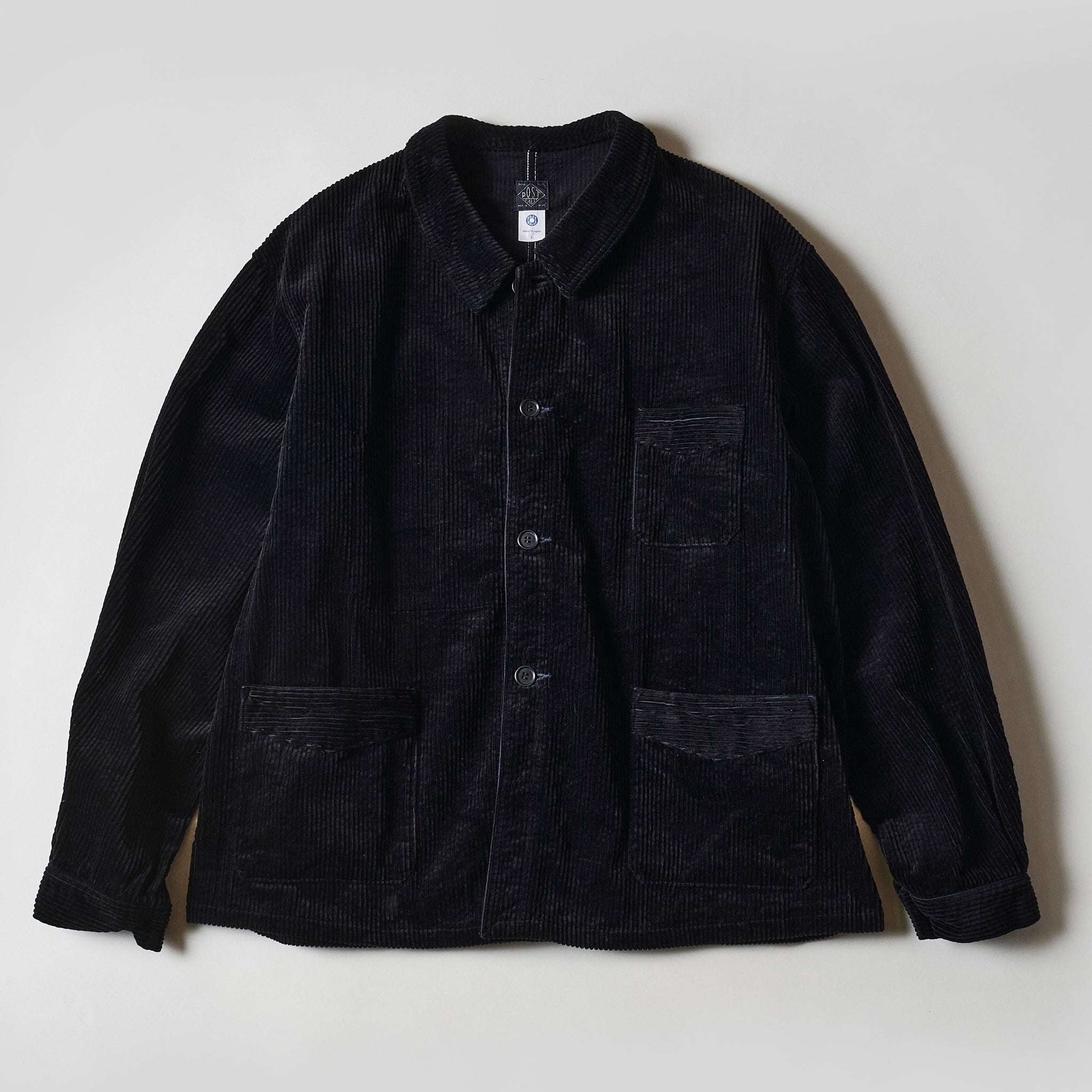 #3119-WCB POS-Travail : widewale cords black