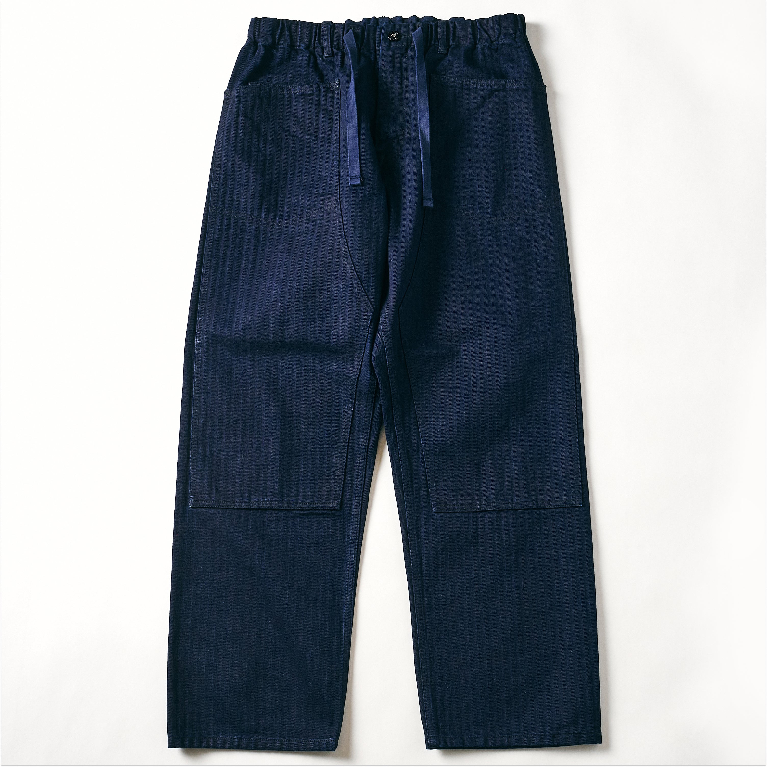 #3312-HBI E-Z DND : herringbone denim double indigo