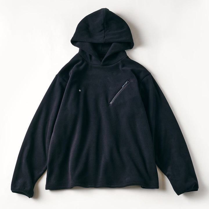 3613-PTB EZ Hoodie LLC 2 : Polar Tech black – POST OʼALLS