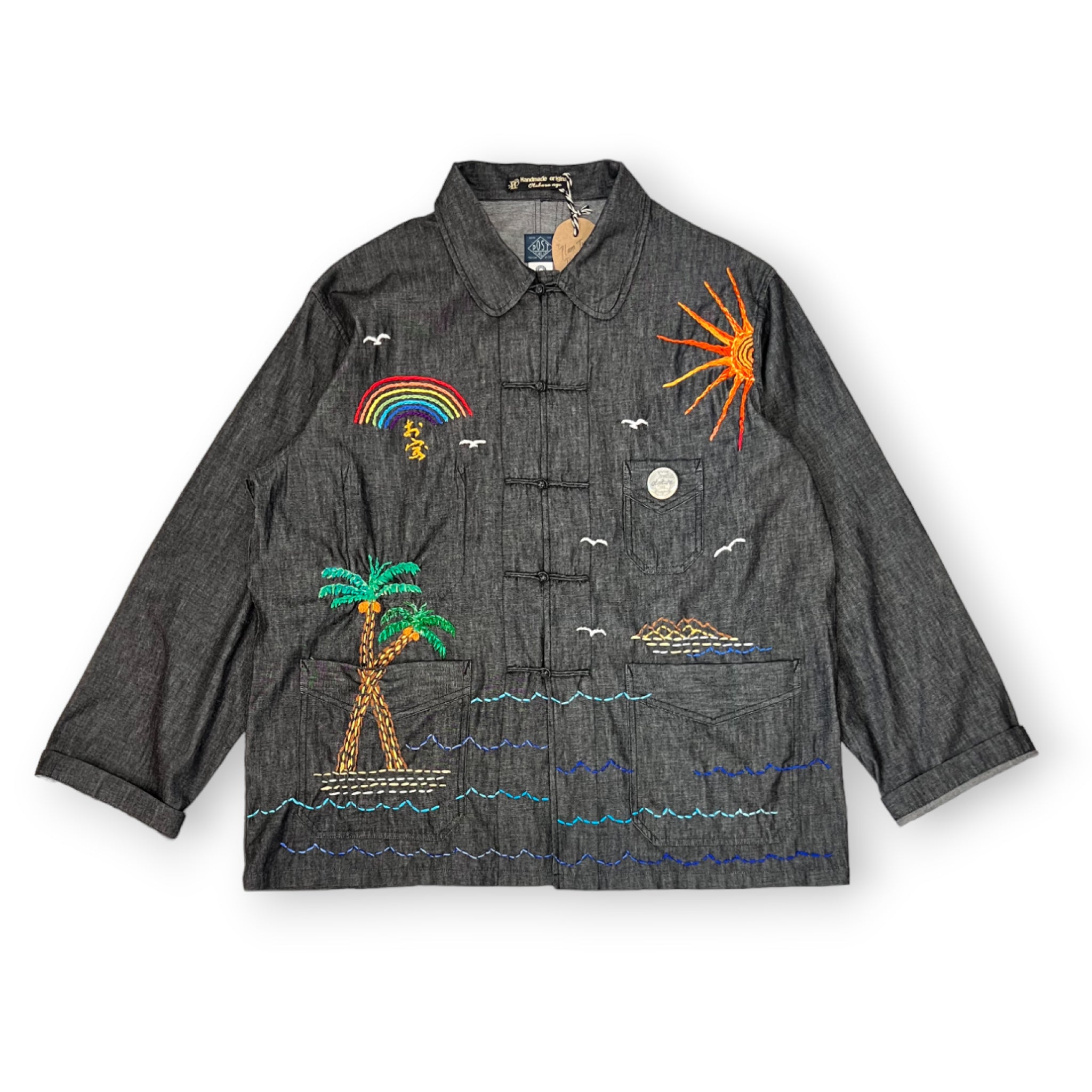 OTAKARA NYC X Post O’Alls #04 : "Plam Tree"Rainbow Wave Special