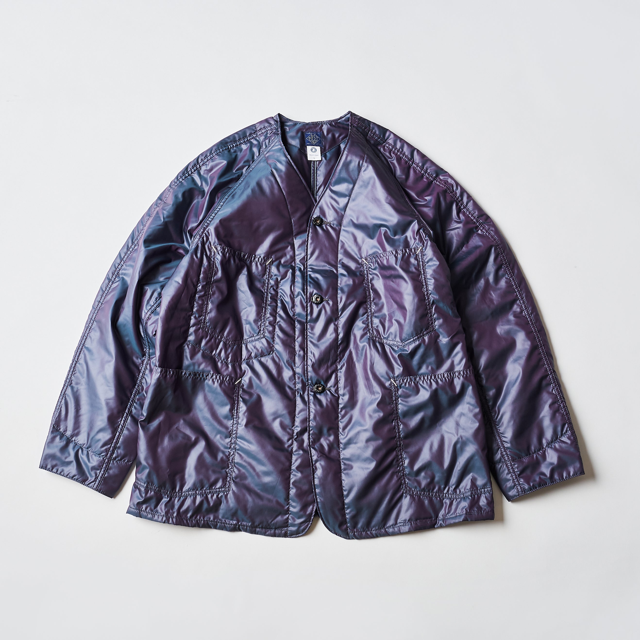 #3103 POST 42 DV PT4 : poly taffeta w/ thinsulate navy iridescent