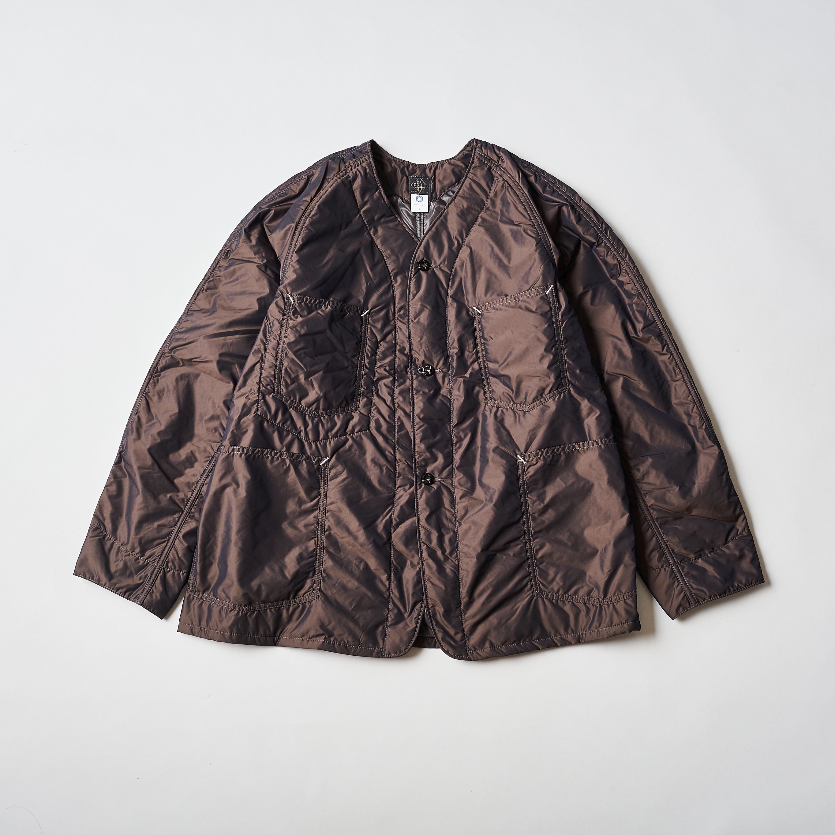 #3103 POST 42 DV NP2 : n/p taffeta w/ thinsulate brown iridescent
