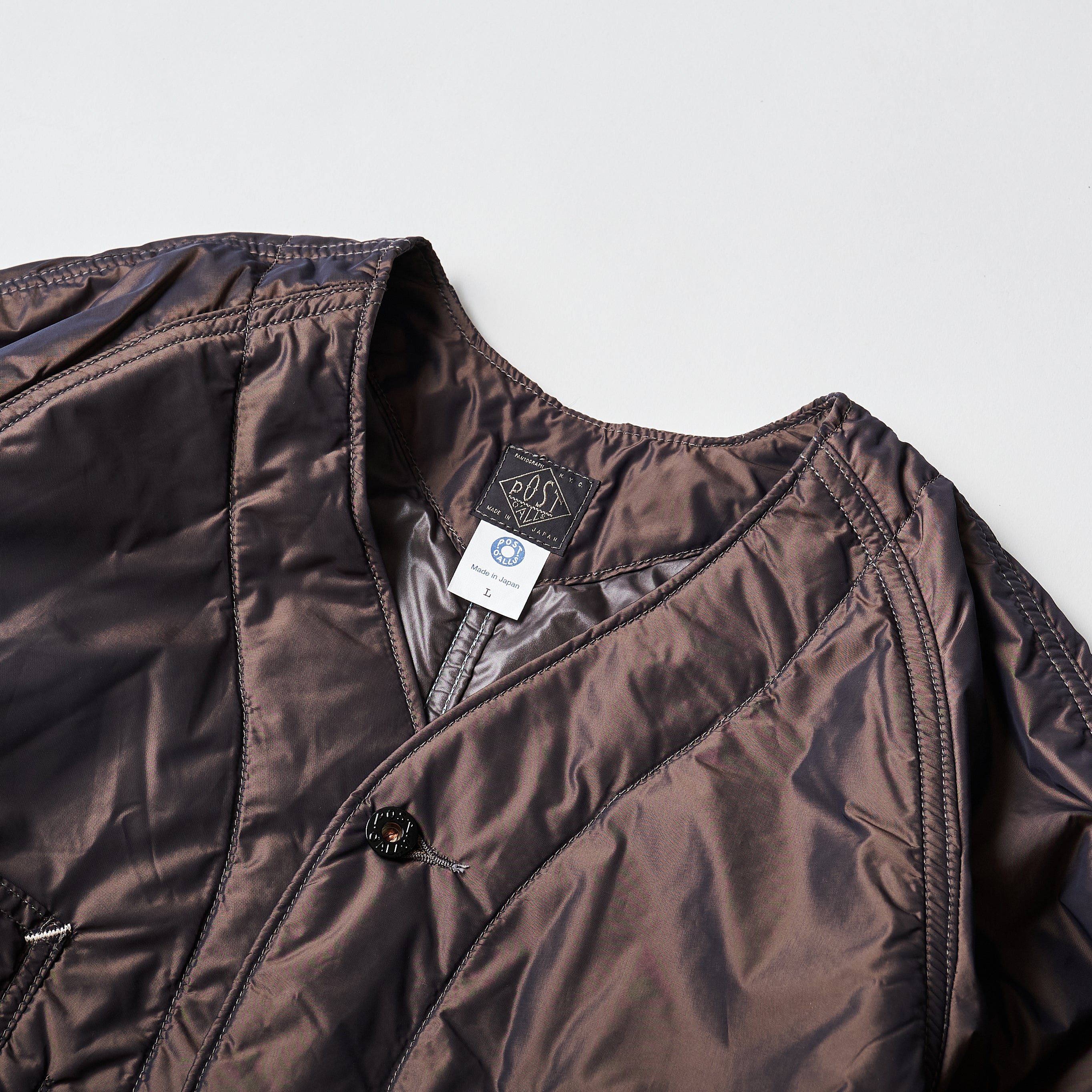 #3103 POST 42 DV NP2 : n/p taffeta w/ thinsulate brown iridescent