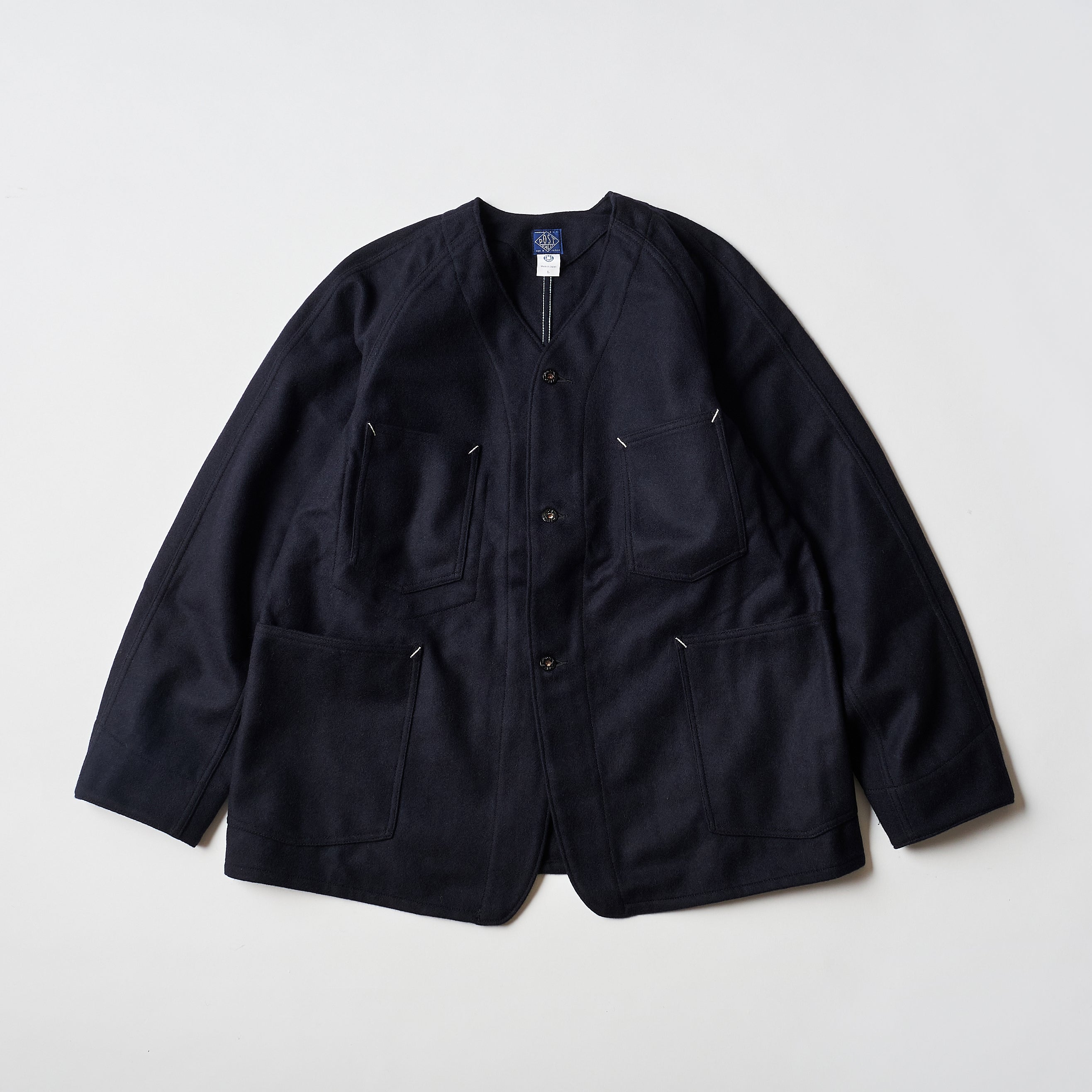 #3103 POST 42 DV WM2 : wool melton navy