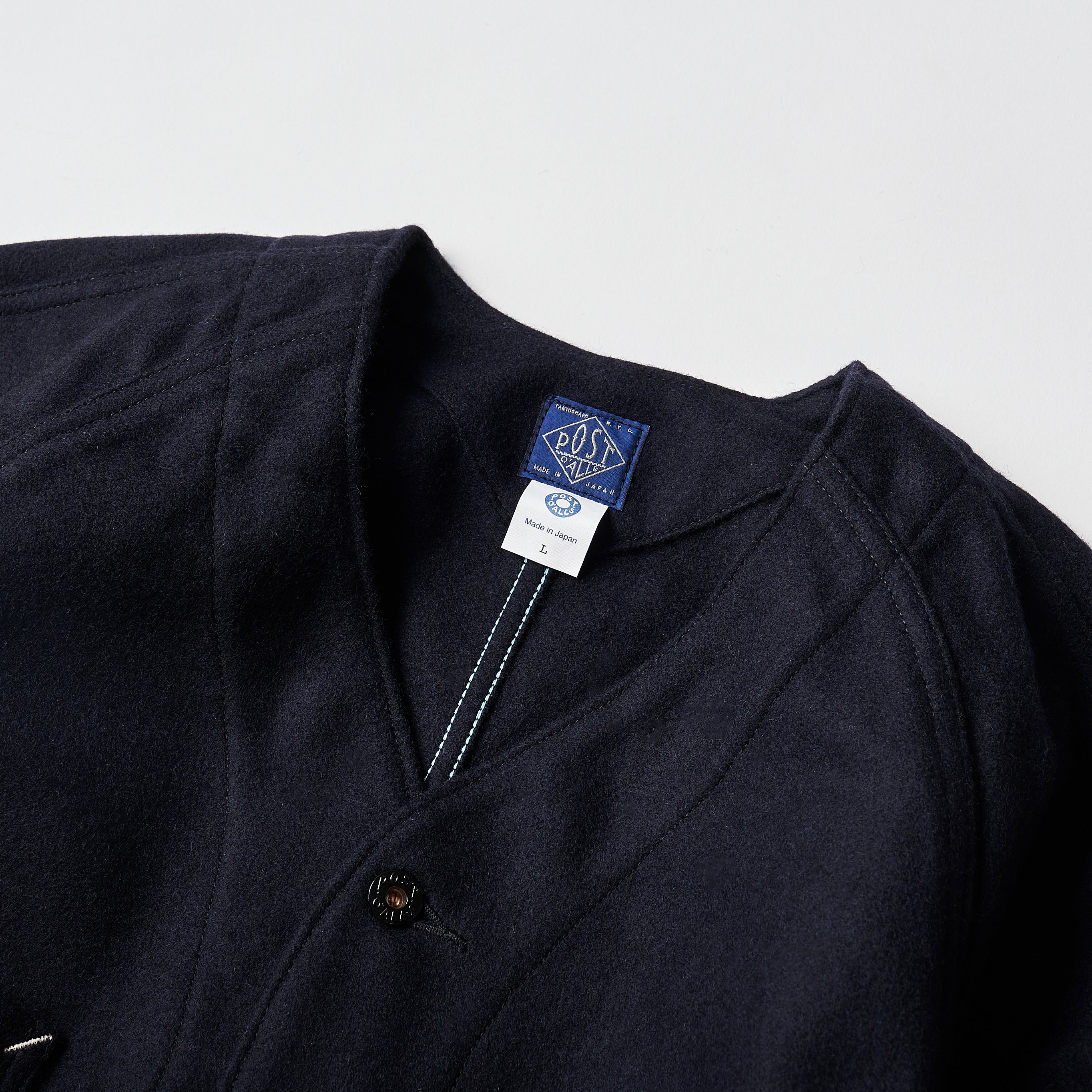 #3103 POST 42 DV WM2 : wool melton navy
