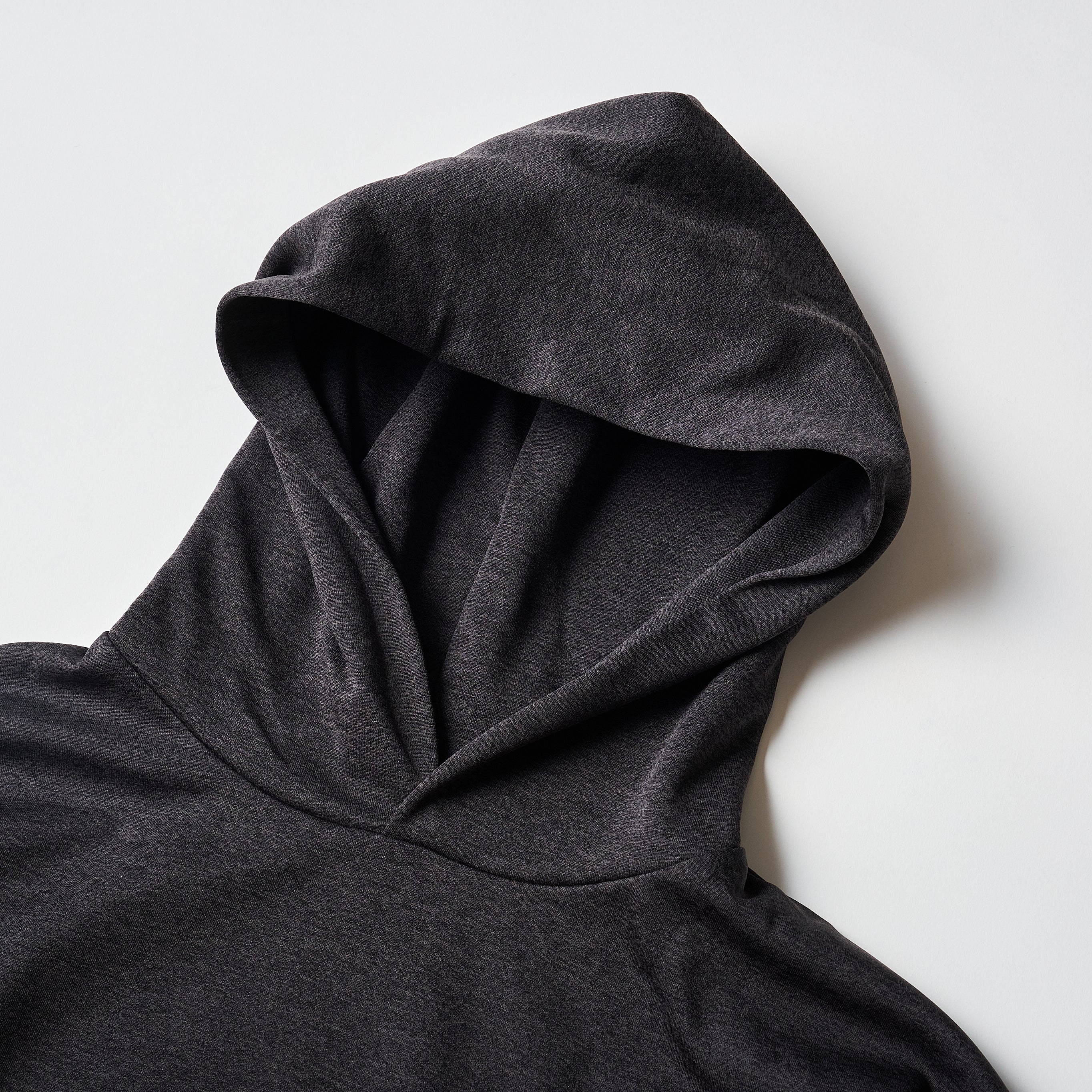 #3613 EZ Hoodie LLC 2 J1 : poly jersey charcoal