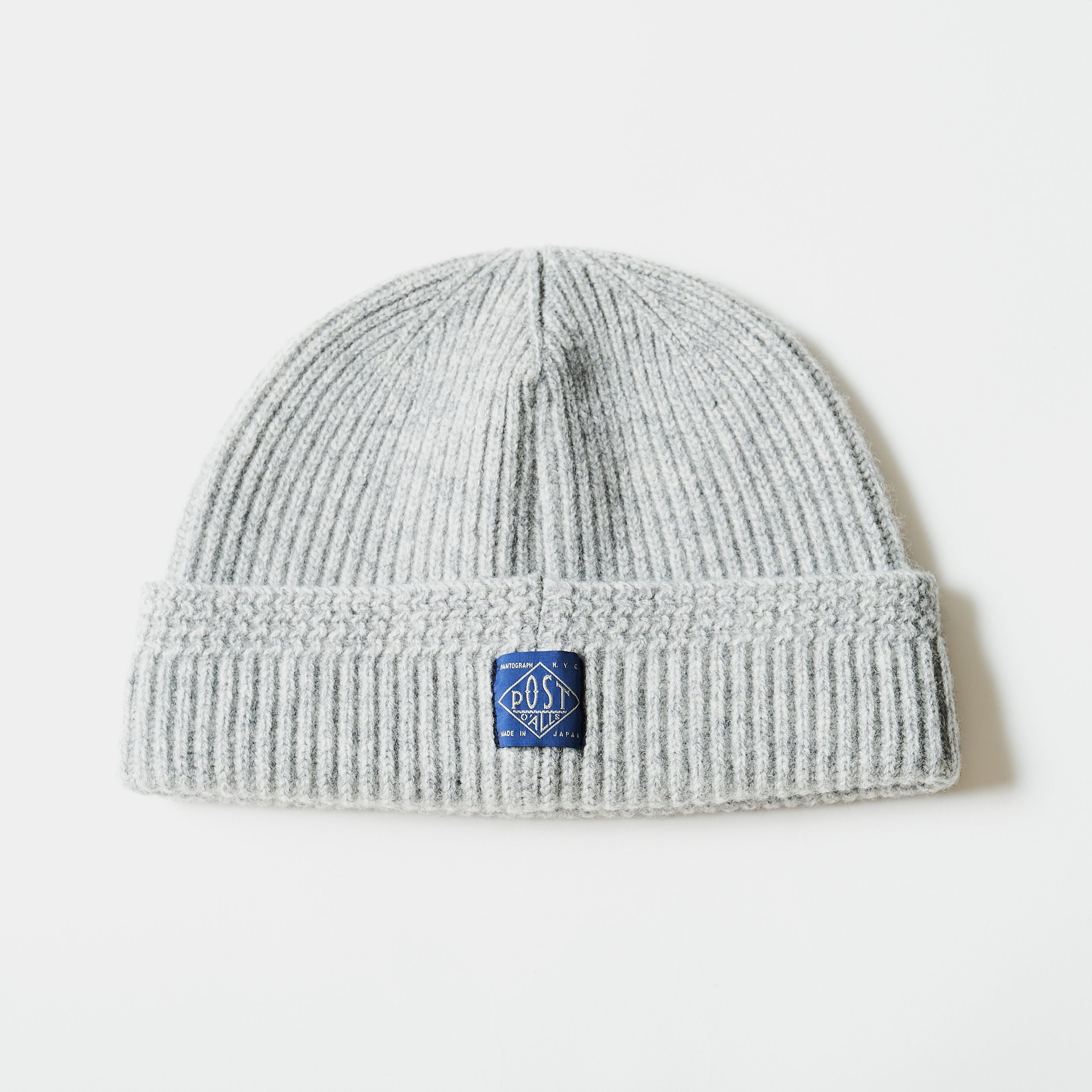 #4102 POST Beanie WN3 : wool knit ash heather