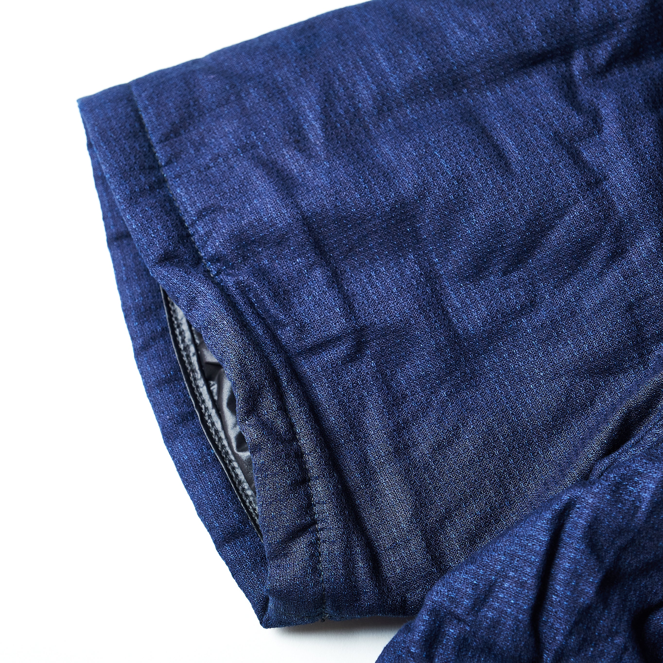 #1267B-IJ1 Royal Traveler Shirt-1/2 : indigo jacquard w/thinsulate indigo