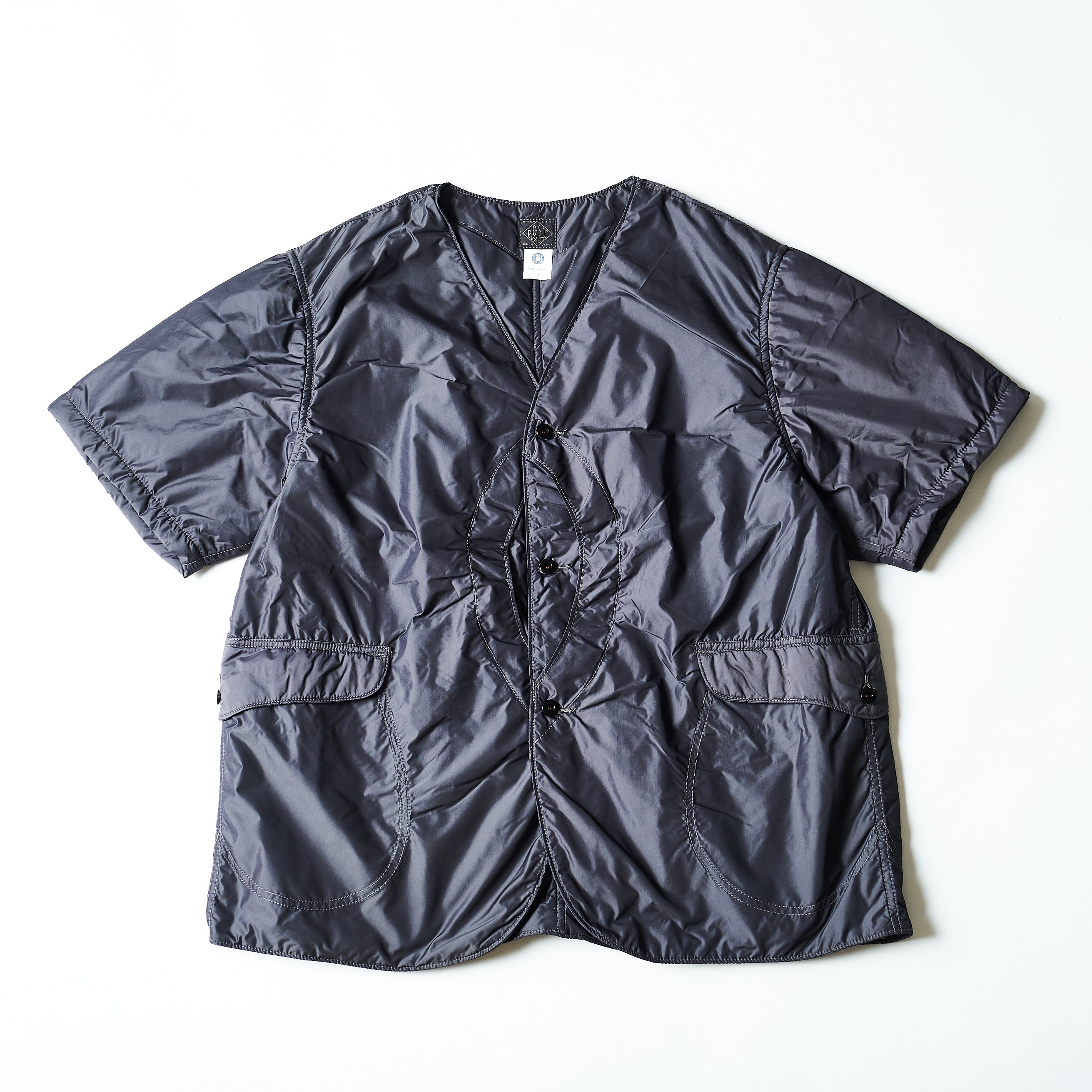 #1267B Royal Traveler Shirt-1/2 NP1 : n/p taffeta w/thinsulate gray iridescent 