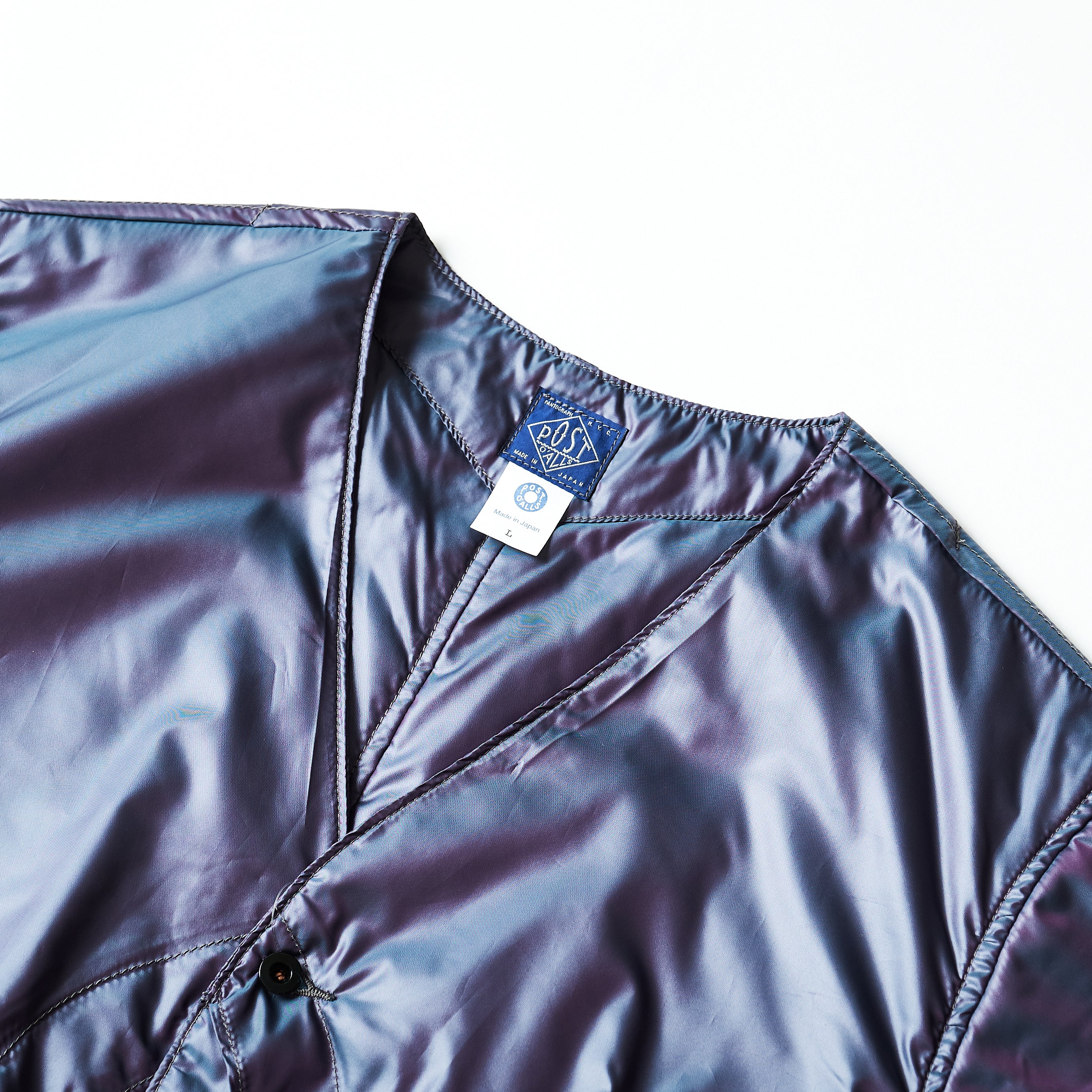 #1267B Royal Traveler Shirt-1/2 PT4 : poly taffeta w/ thinsulate navy iridescent