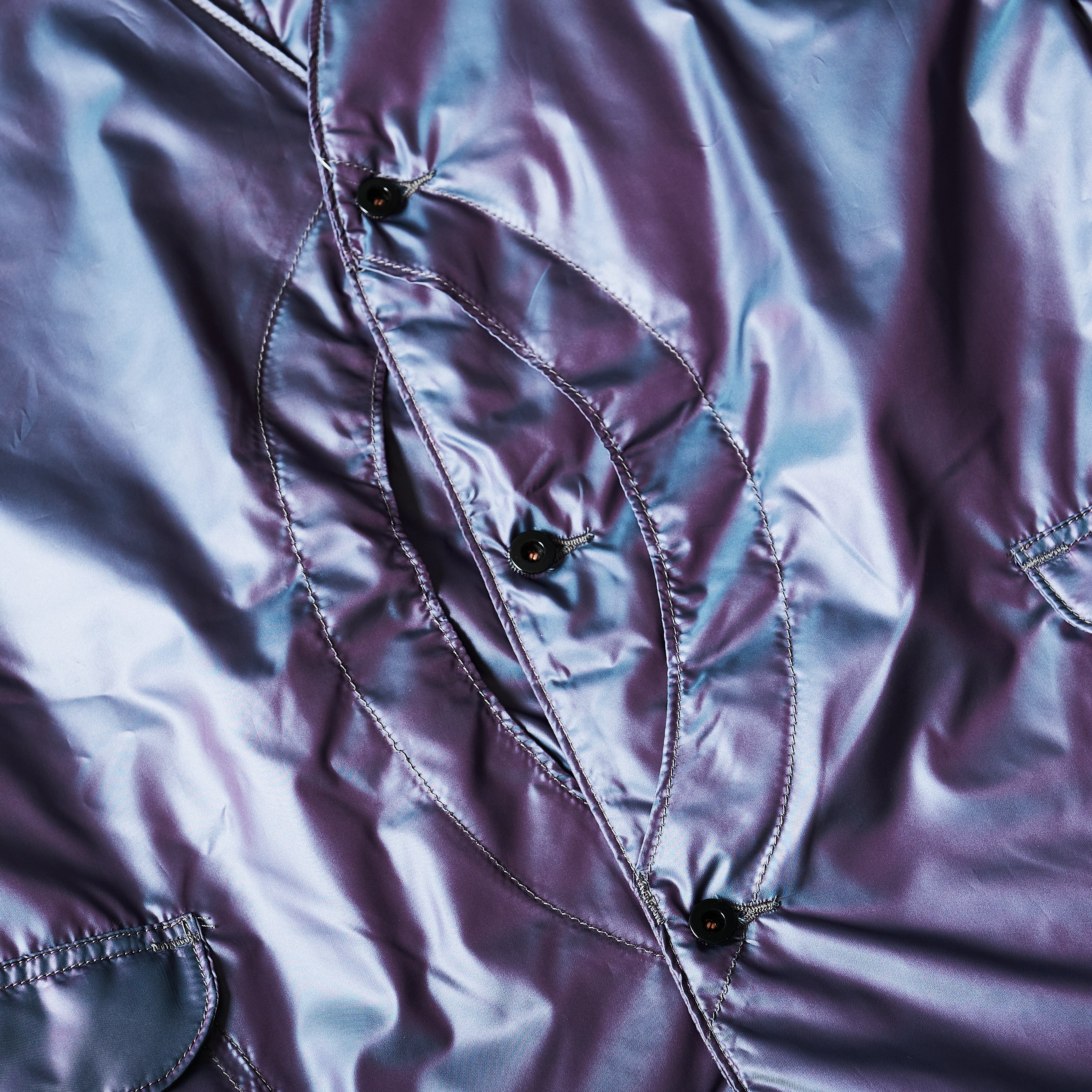 #1267B Royal Traveler Shirt-1/2 PT4 : poly taffeta w/ thinsulate navy iridescent