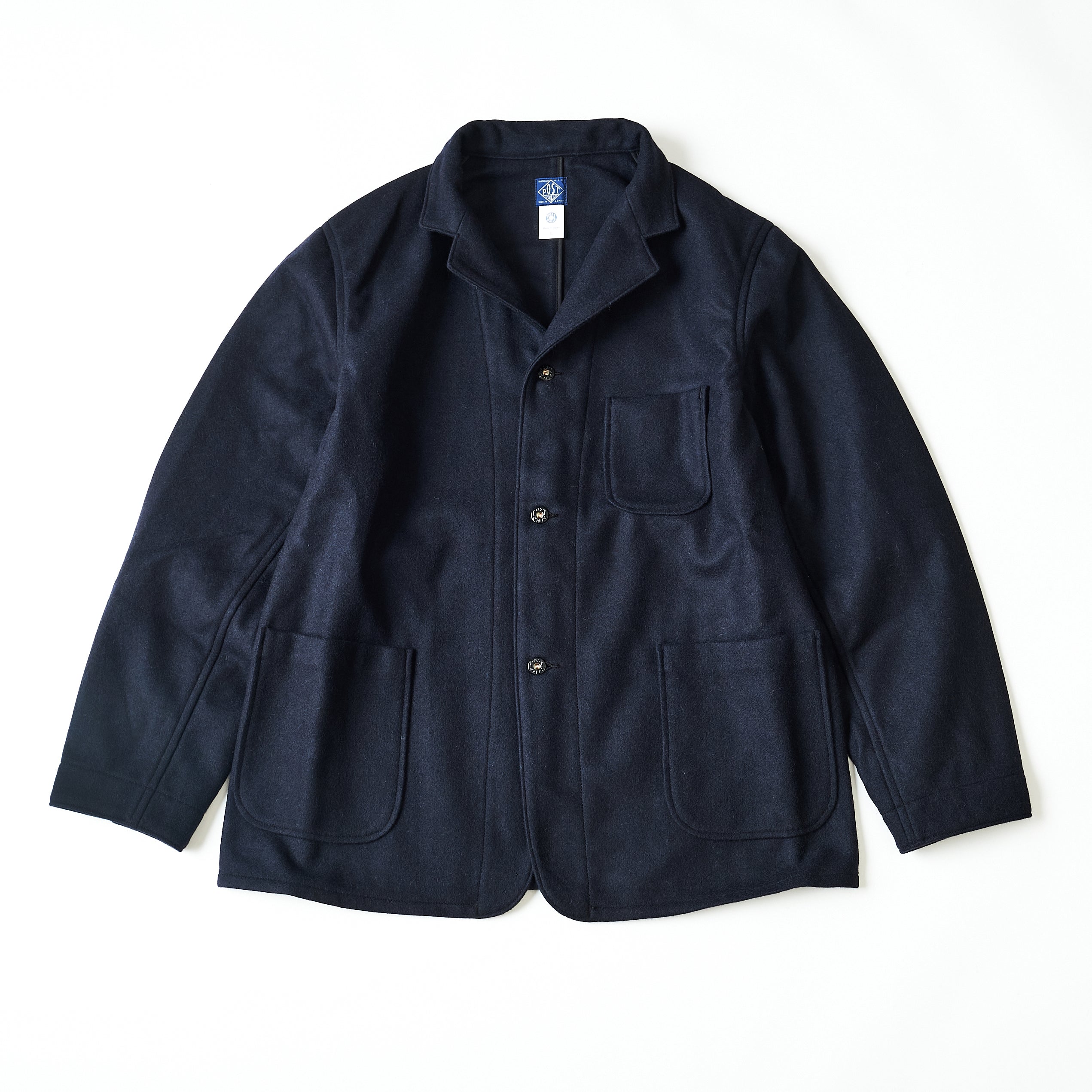 #3101-WM2 OK Rider 2 : wool melton navy 