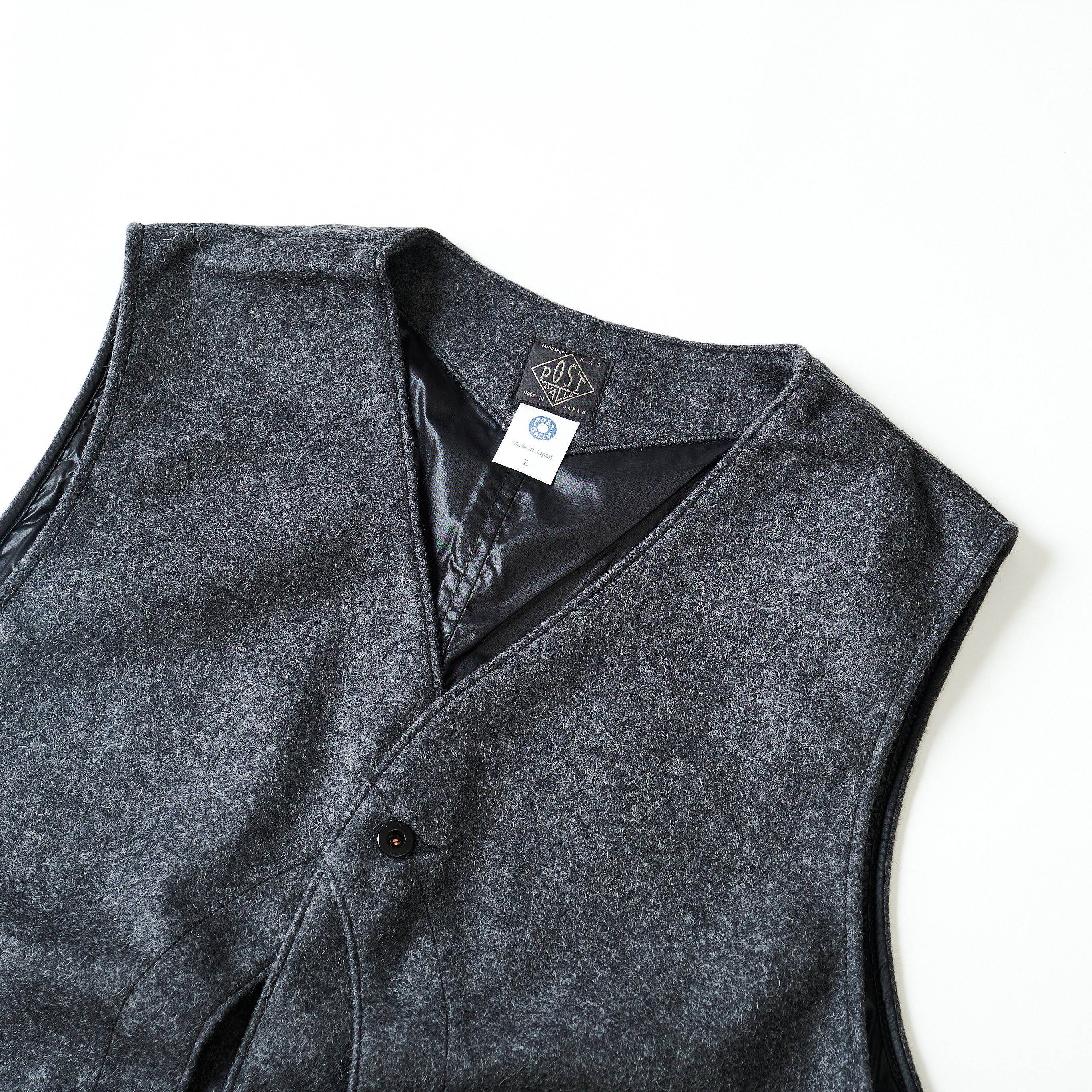 #1512-WM1 Royal Traveler : wool melton charcoal