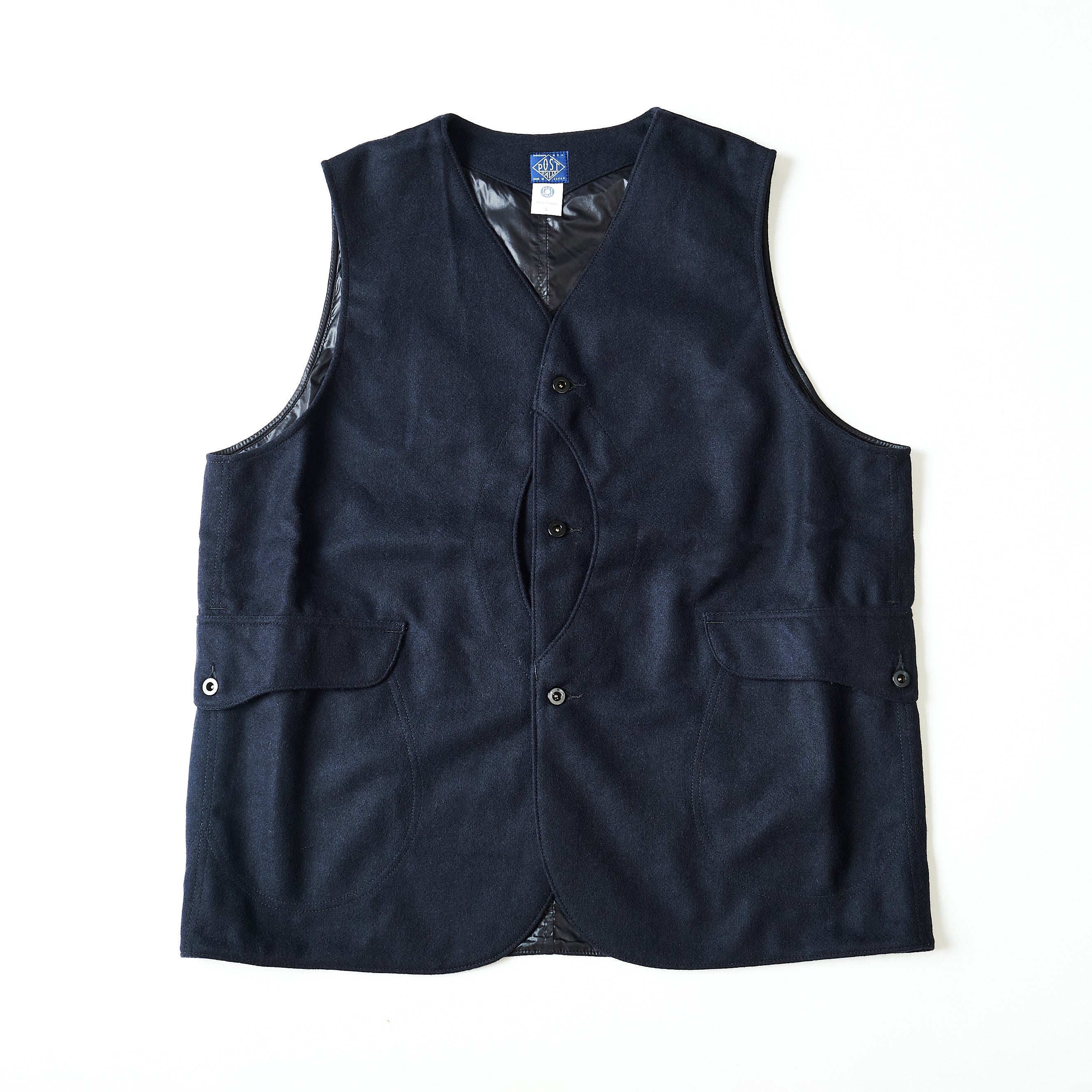 #1512-WM2 Royal Traveler : wool melton navy