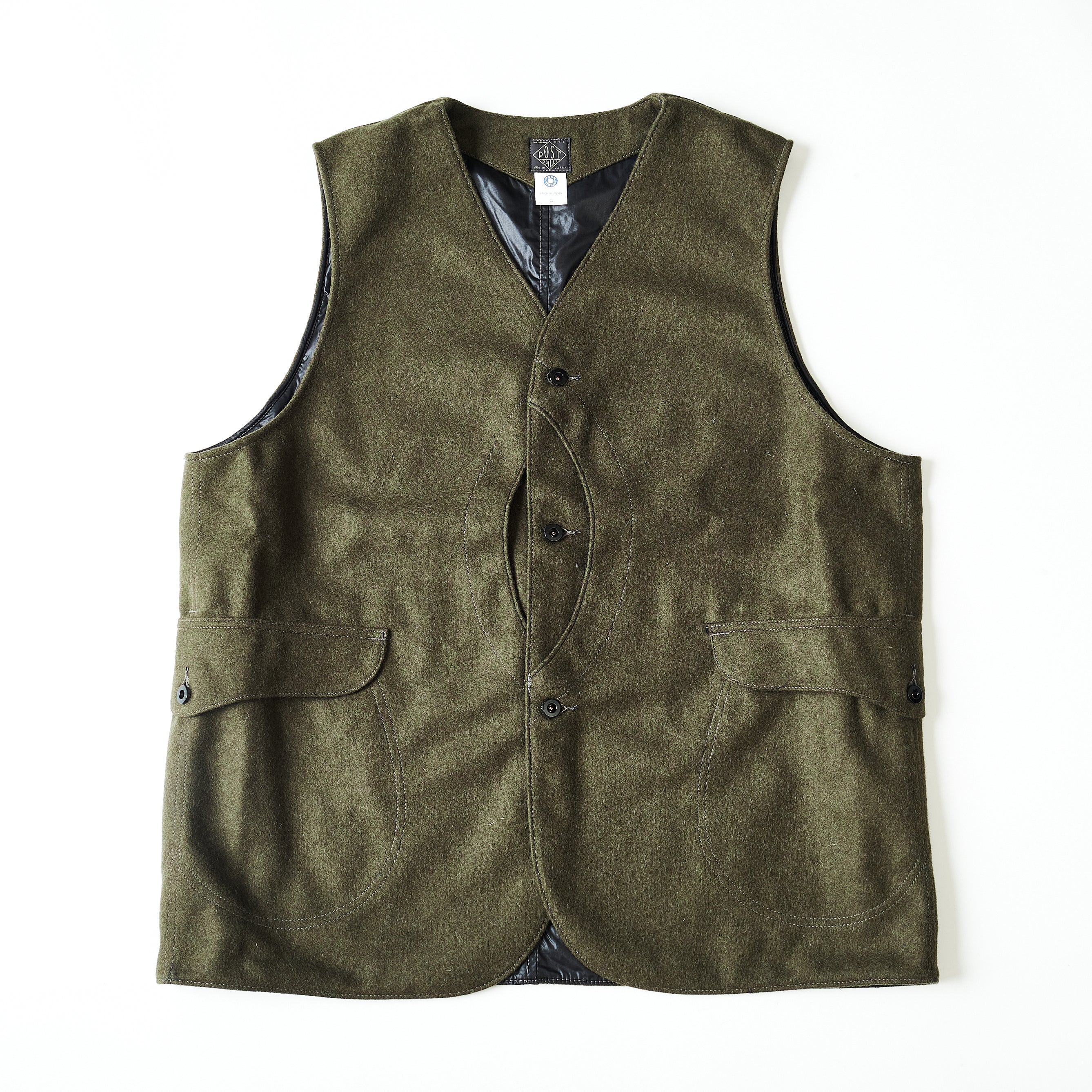 #1512-WM3 Royal Traveler : wool melton olive