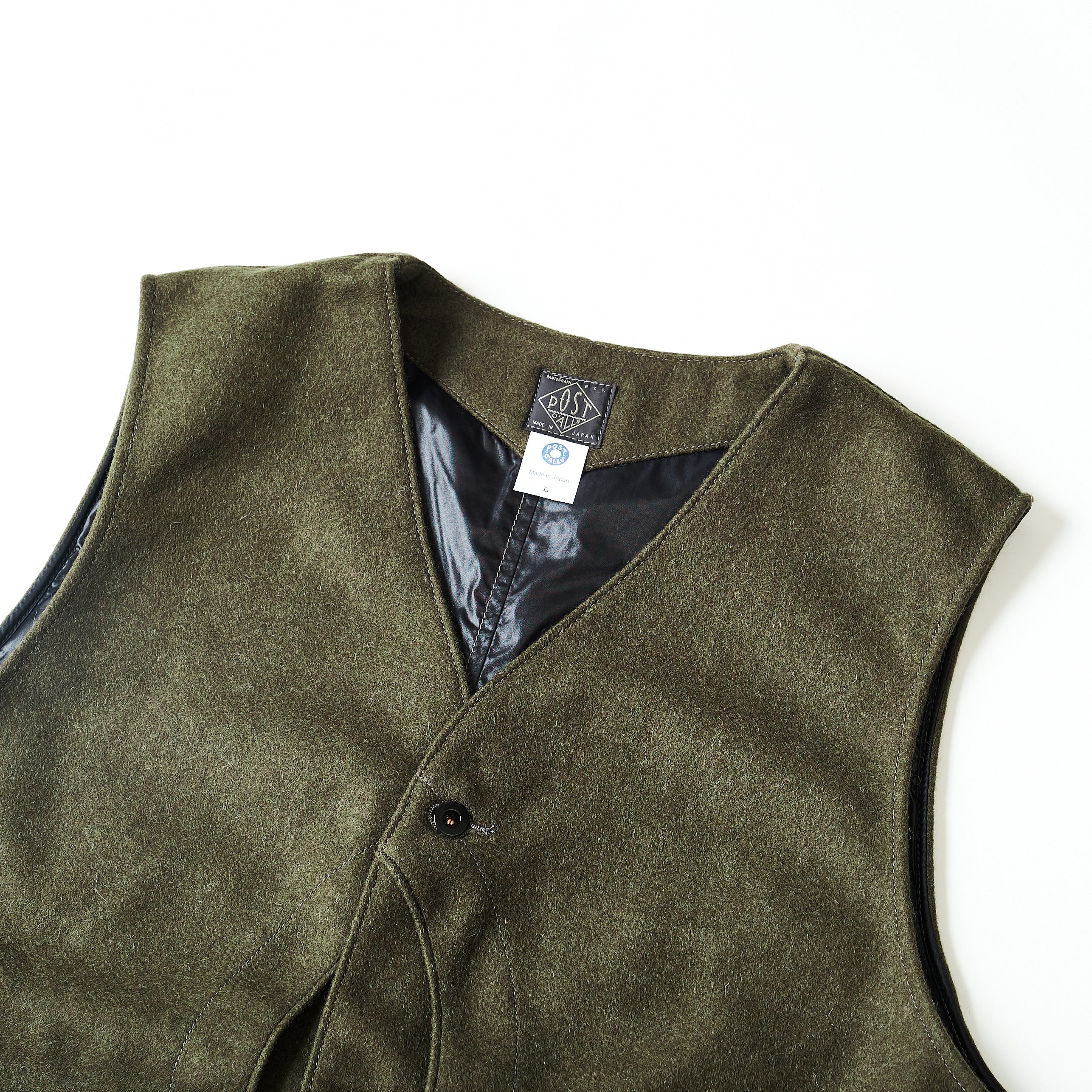 #1512-WM3 Royal Traveler : wool melton olive