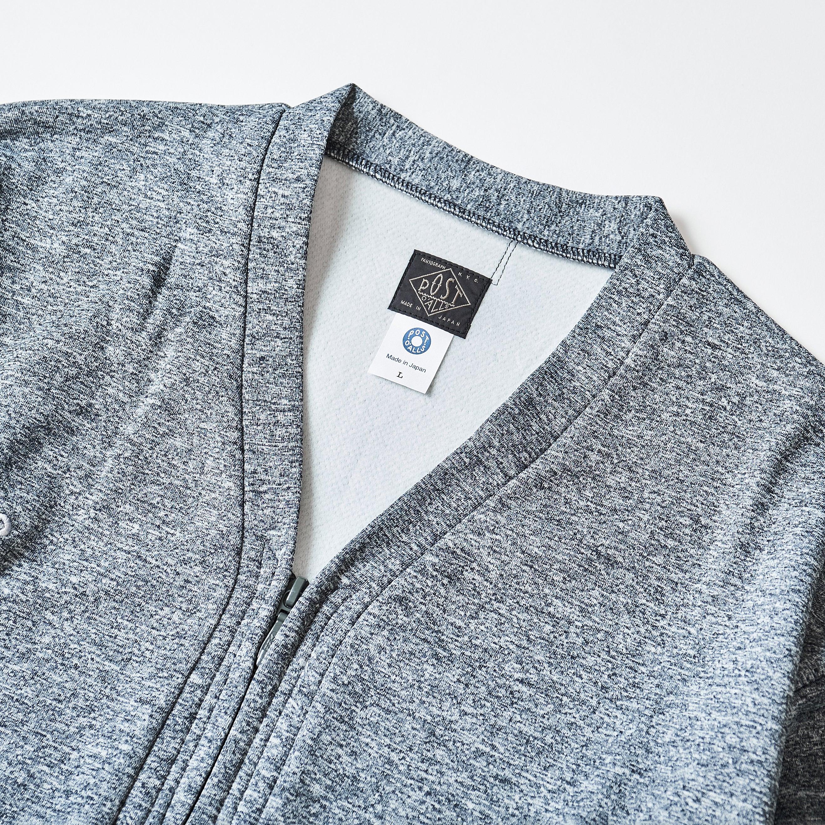 #3609 EZ Zip Cardigan J3 : poly jersey dark ash *shop special